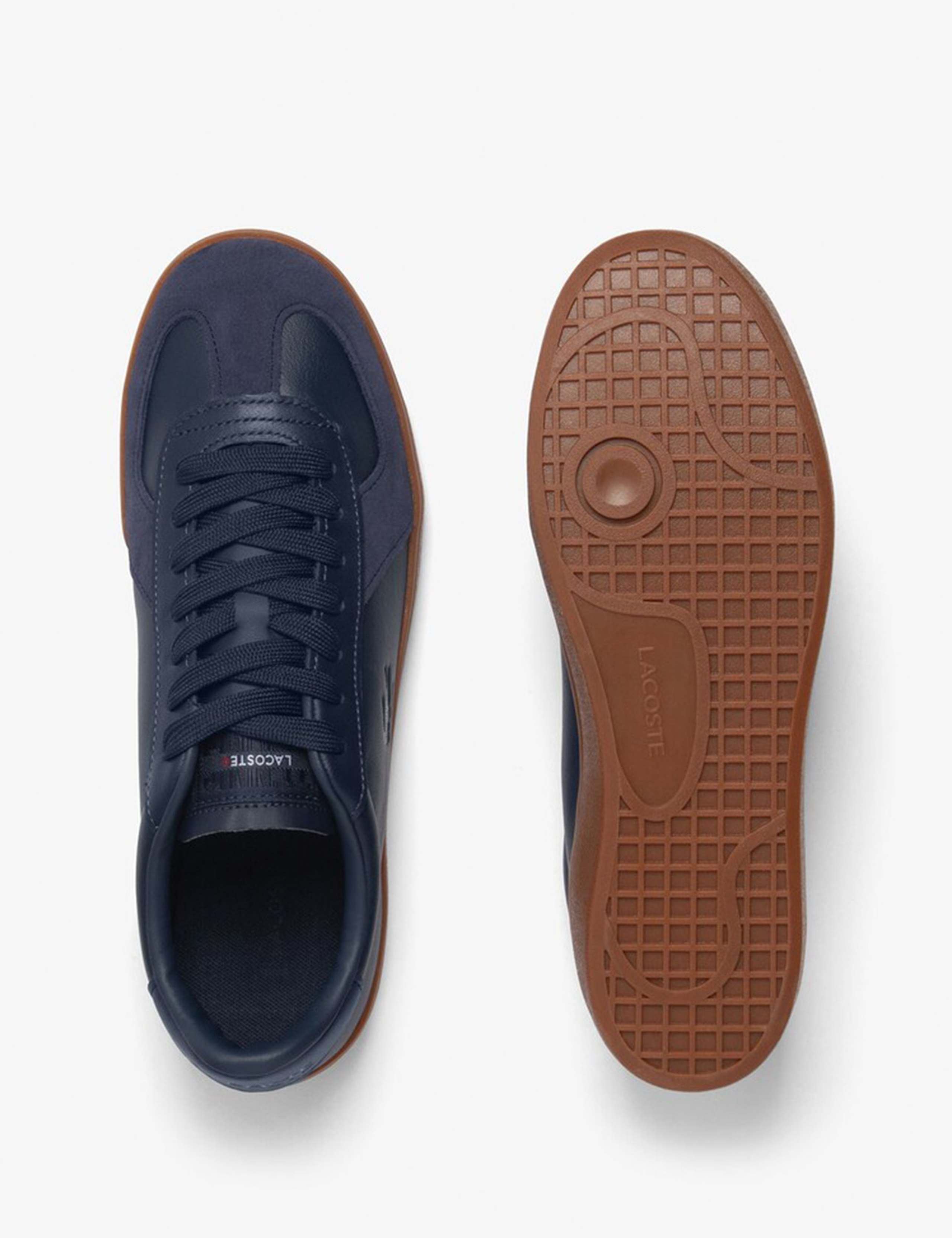 Leather Lace Up Trainers 2 of 6