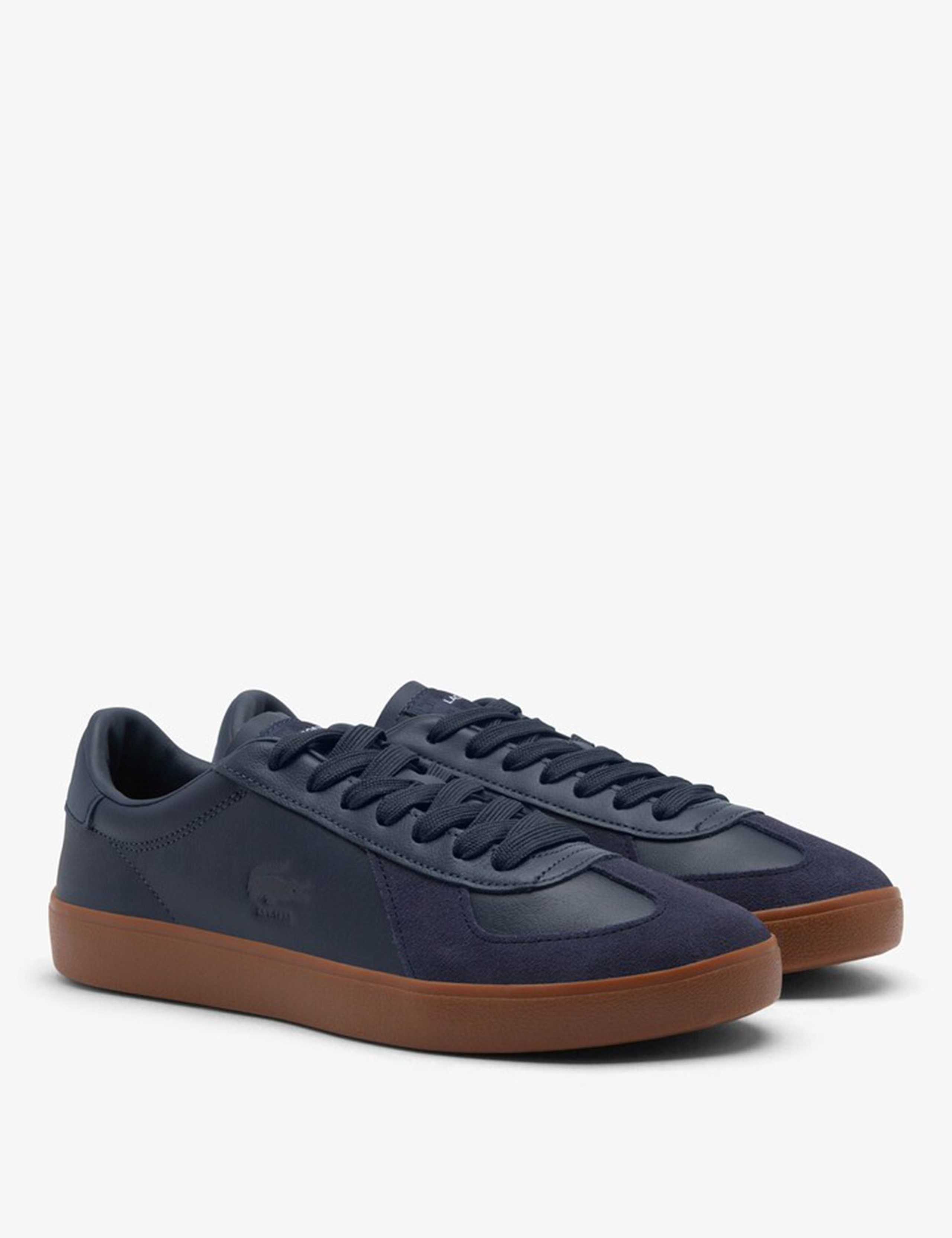Leather Lace Up Trainers 3 of 6