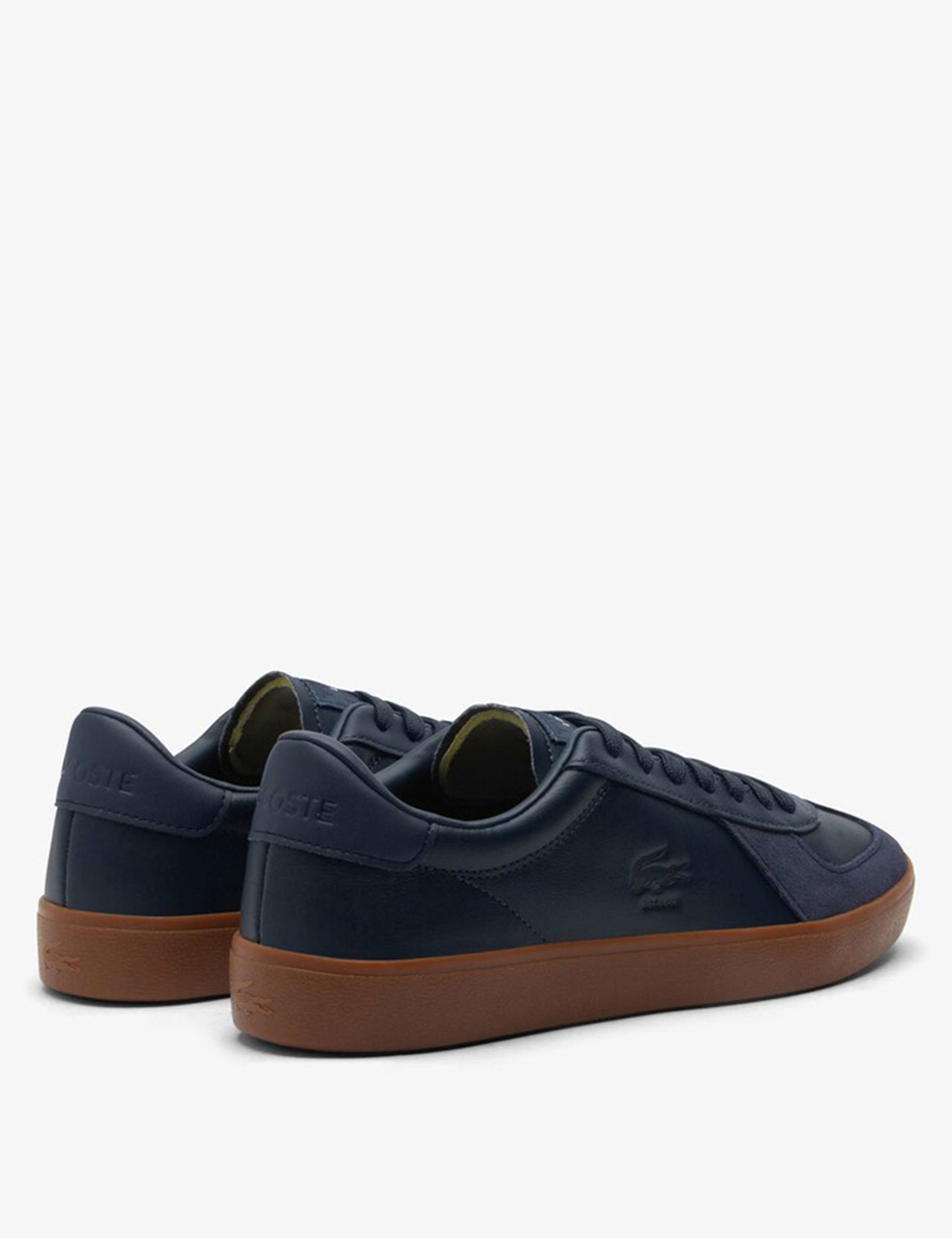 Leather Lace Up Trainers 4 of 6