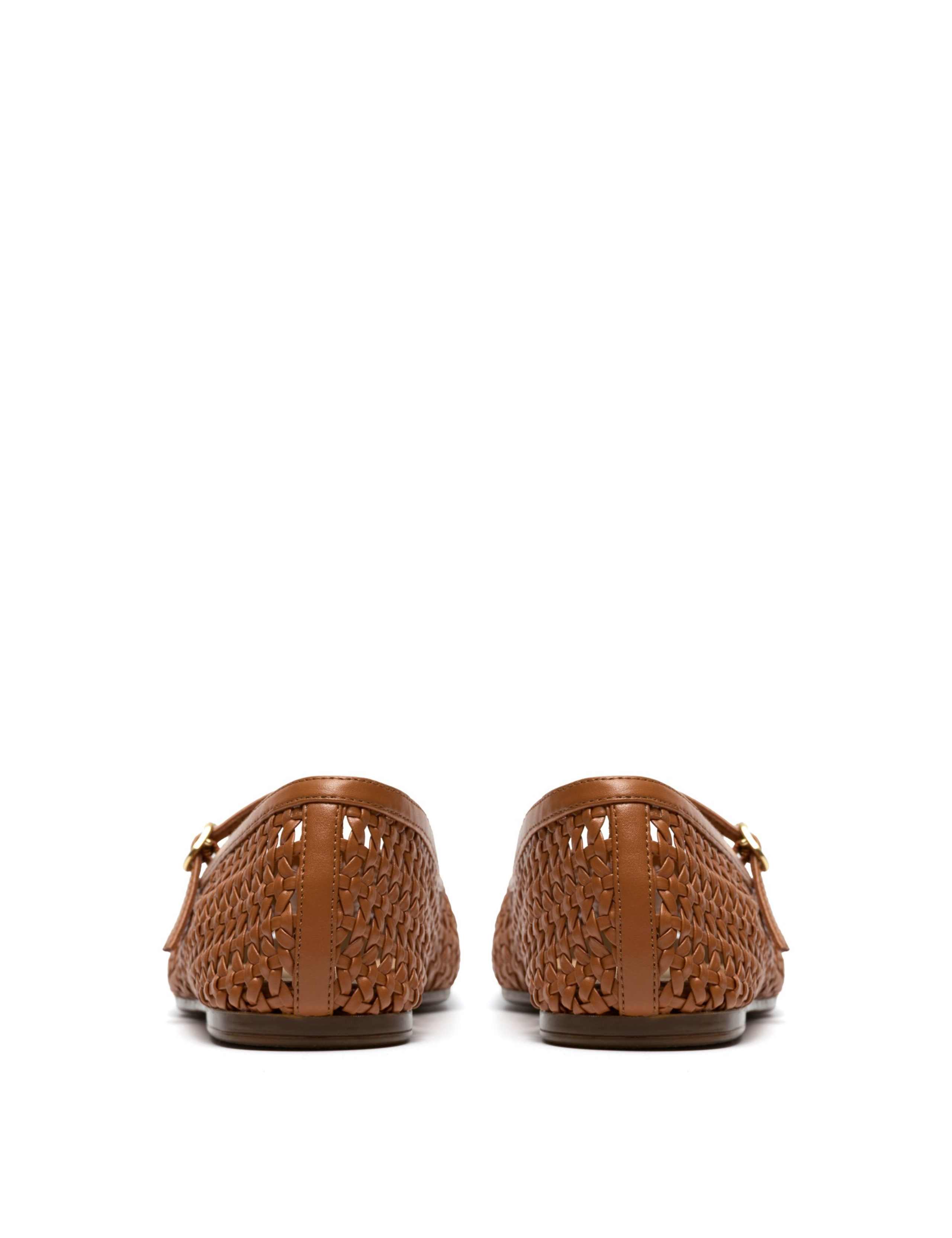 Woven Mary Jane Ballet Pumps 6 of 6