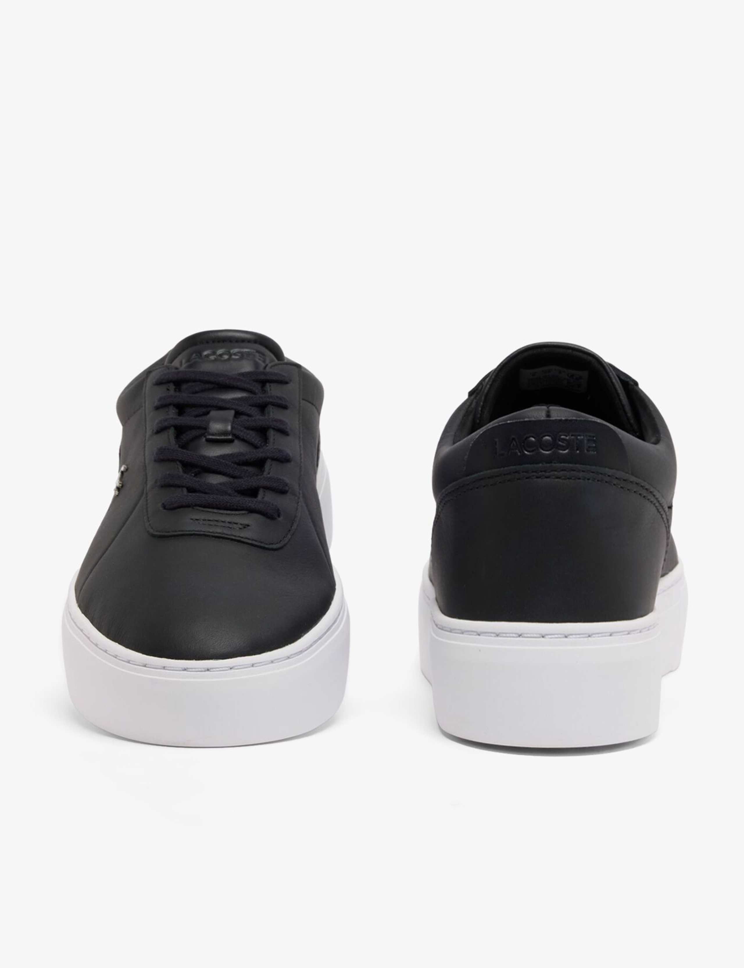 Court Set Leather Lace-Up Trainers 5 of 6