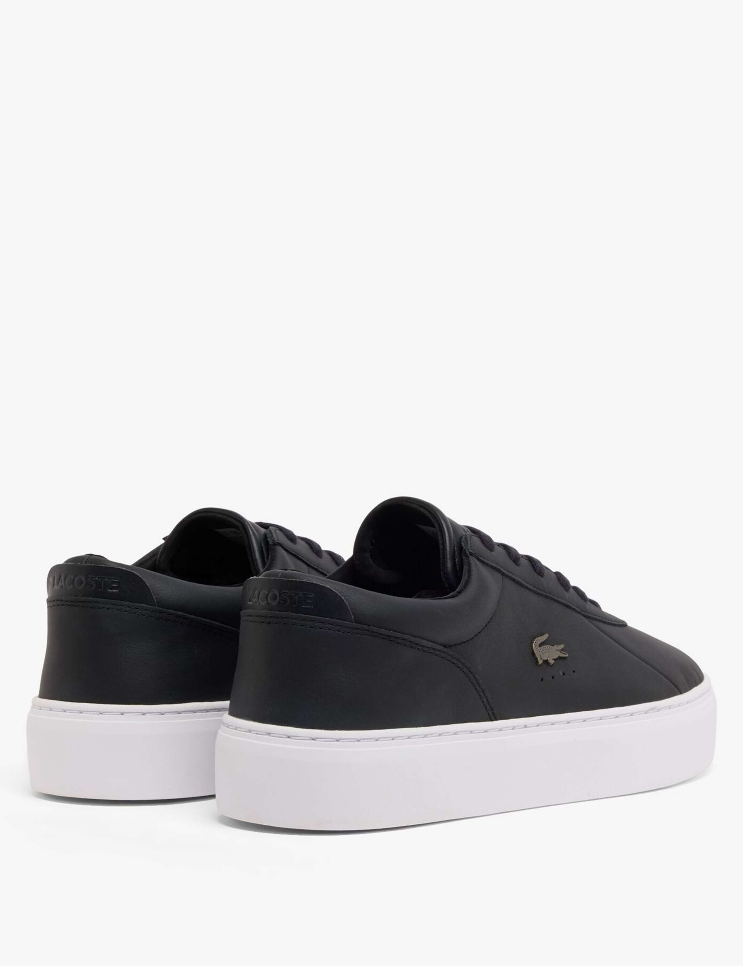 Court Set Leather Lace-Up Trainers 6 of 6
