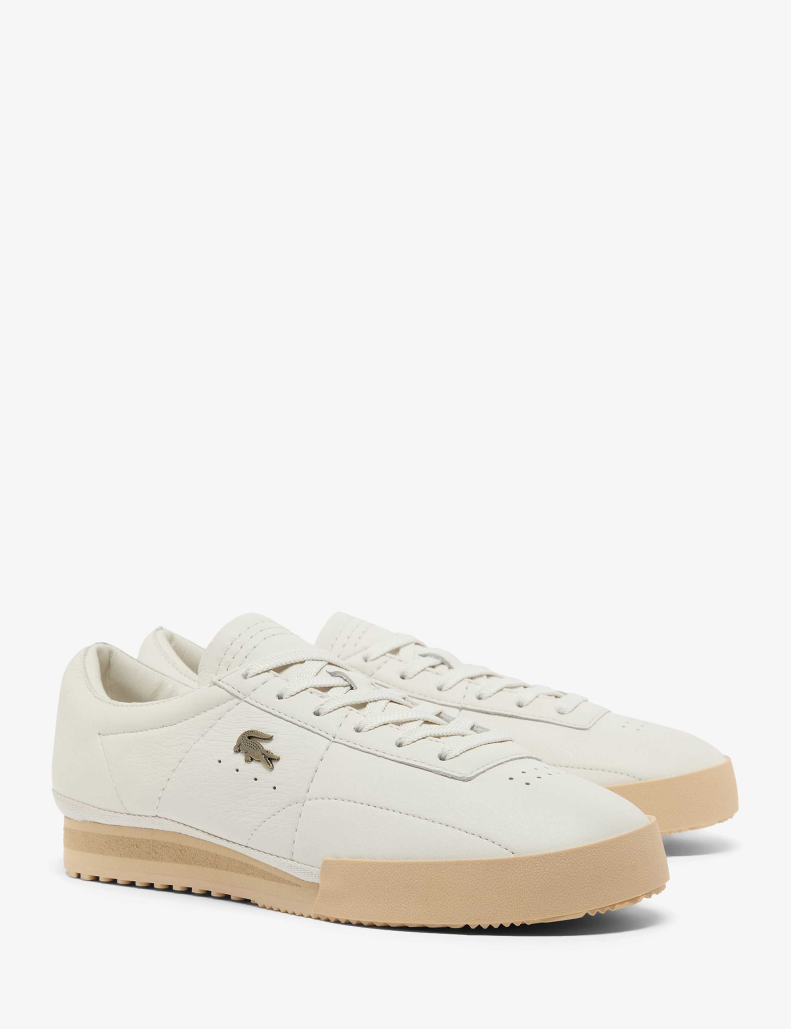 Leather Lace Up Trainers 2 of 6