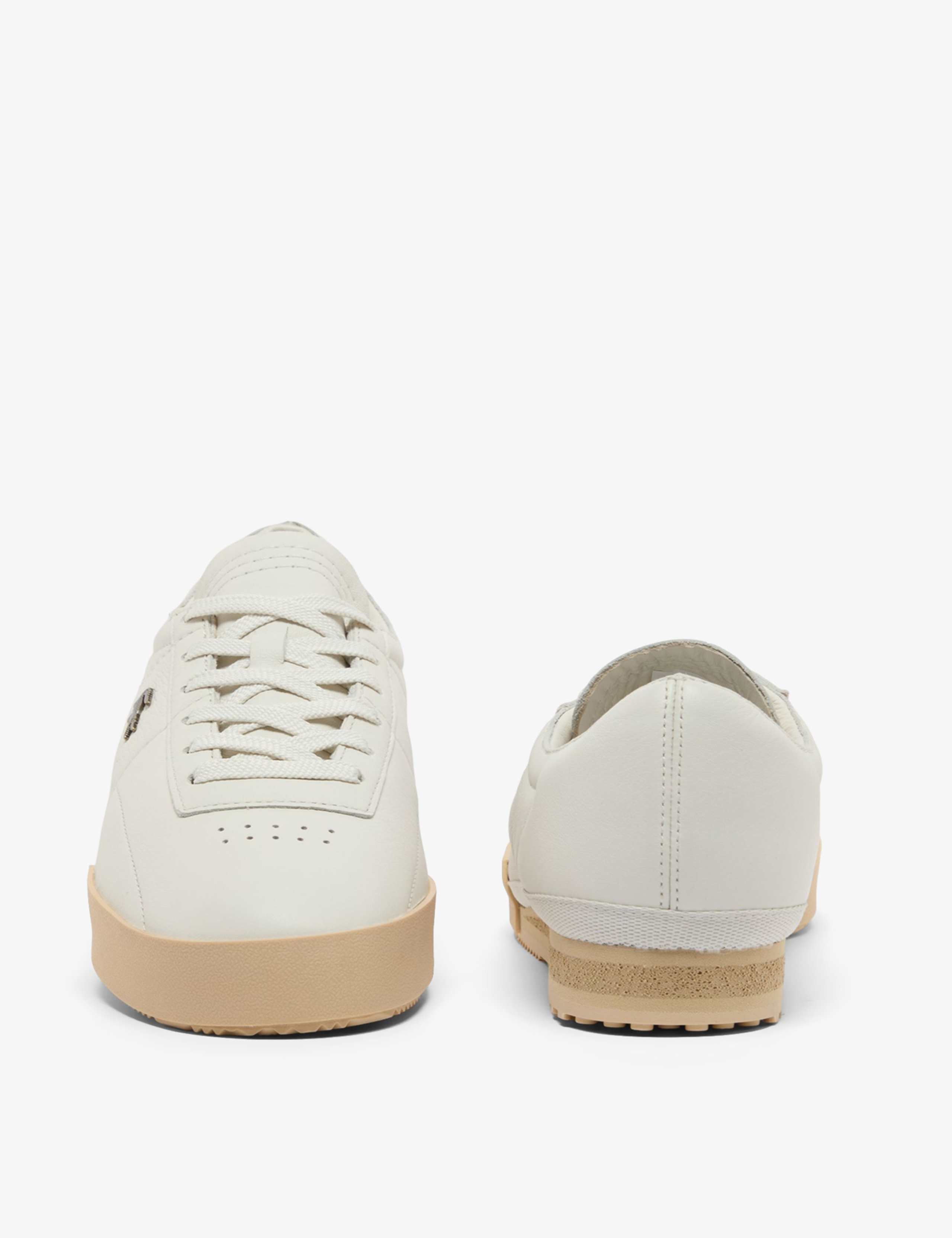Leather Lace Up Trainers 4 of 6