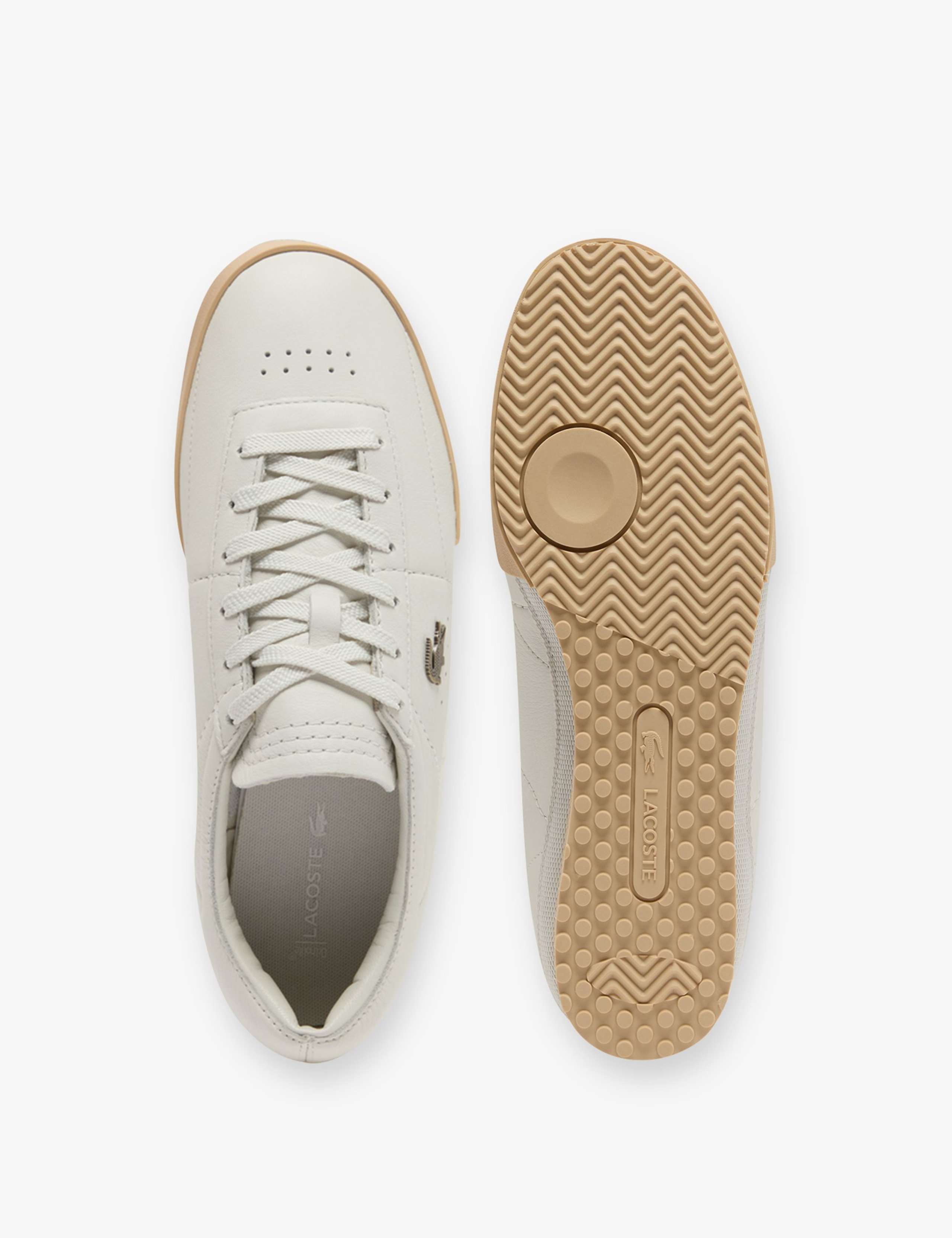 Leather Lace Up Trainers 5 of 6