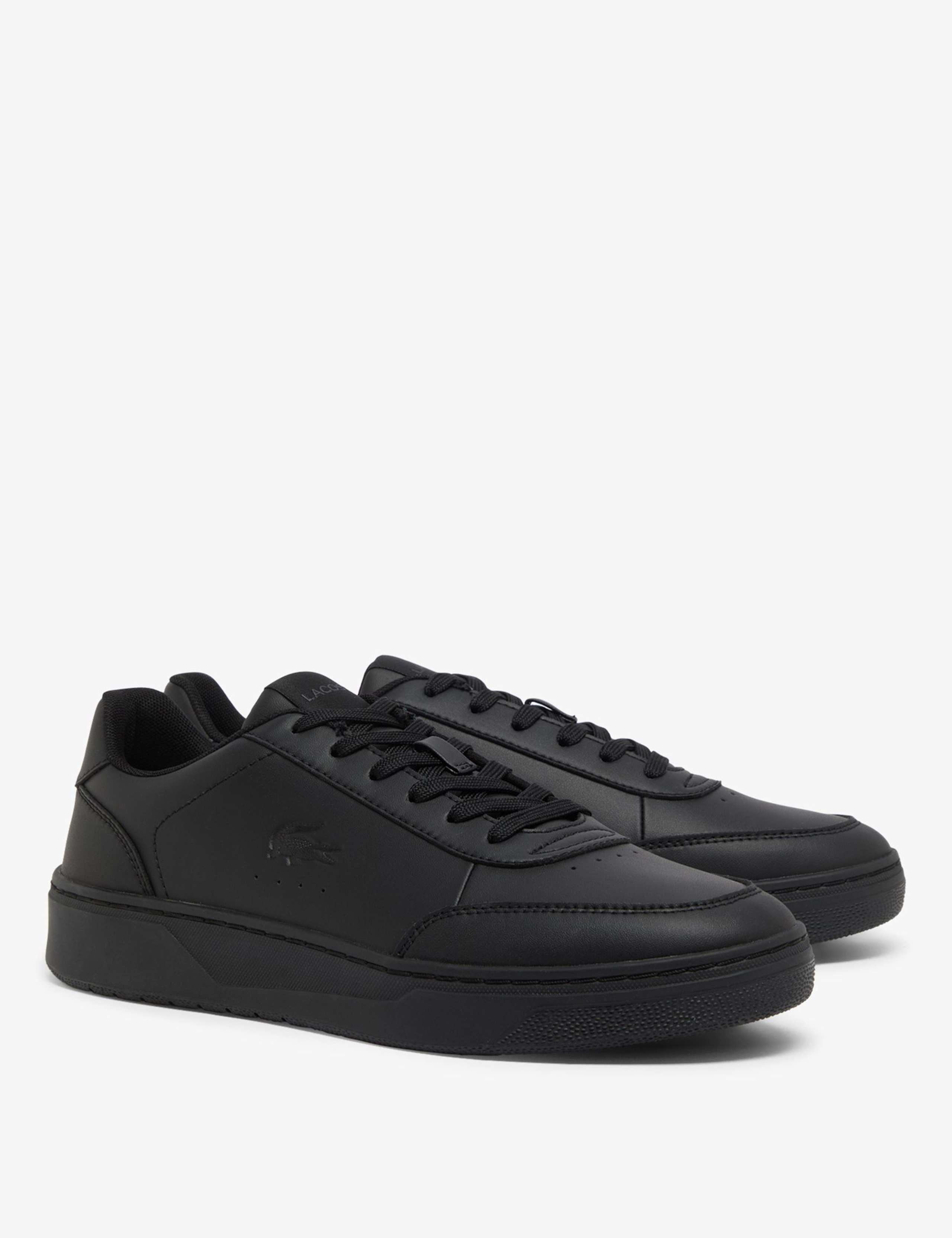 Court Pro Leather Lace-Up Trainers 2 of 4