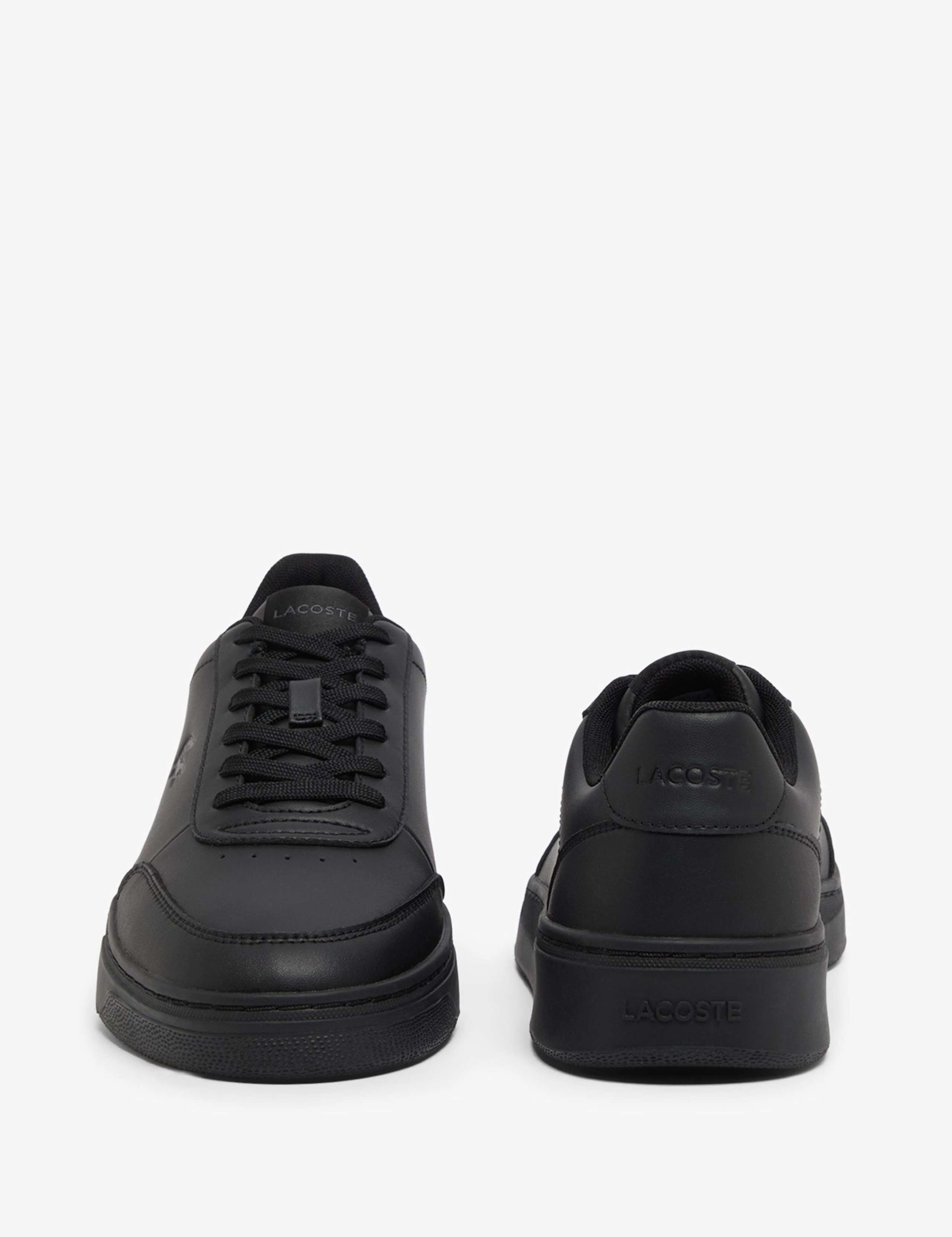 Court Pro Leather Lace-Up Trainers 3 of 4