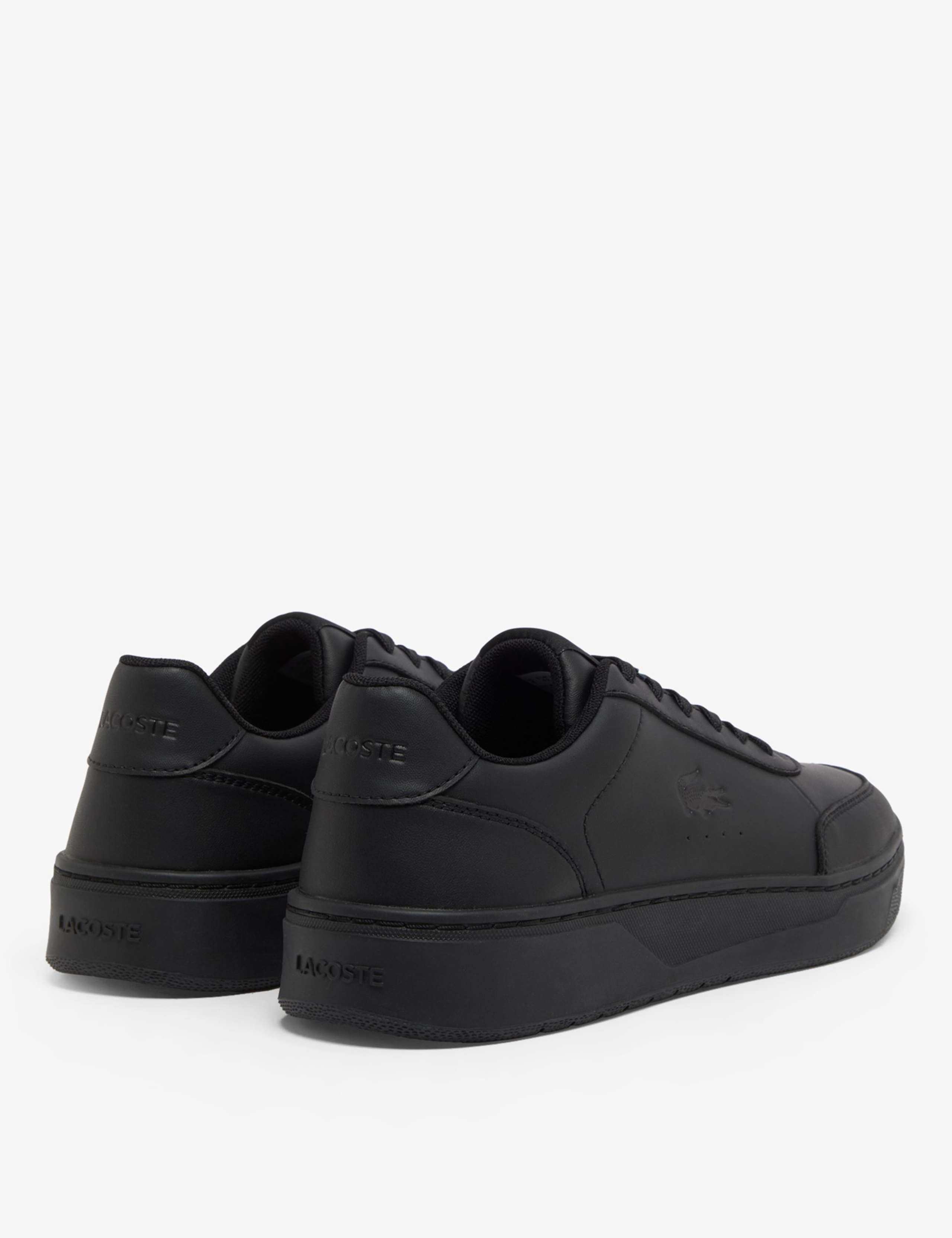 Court Pro Leather Lace-Up Trainers 4 of 4