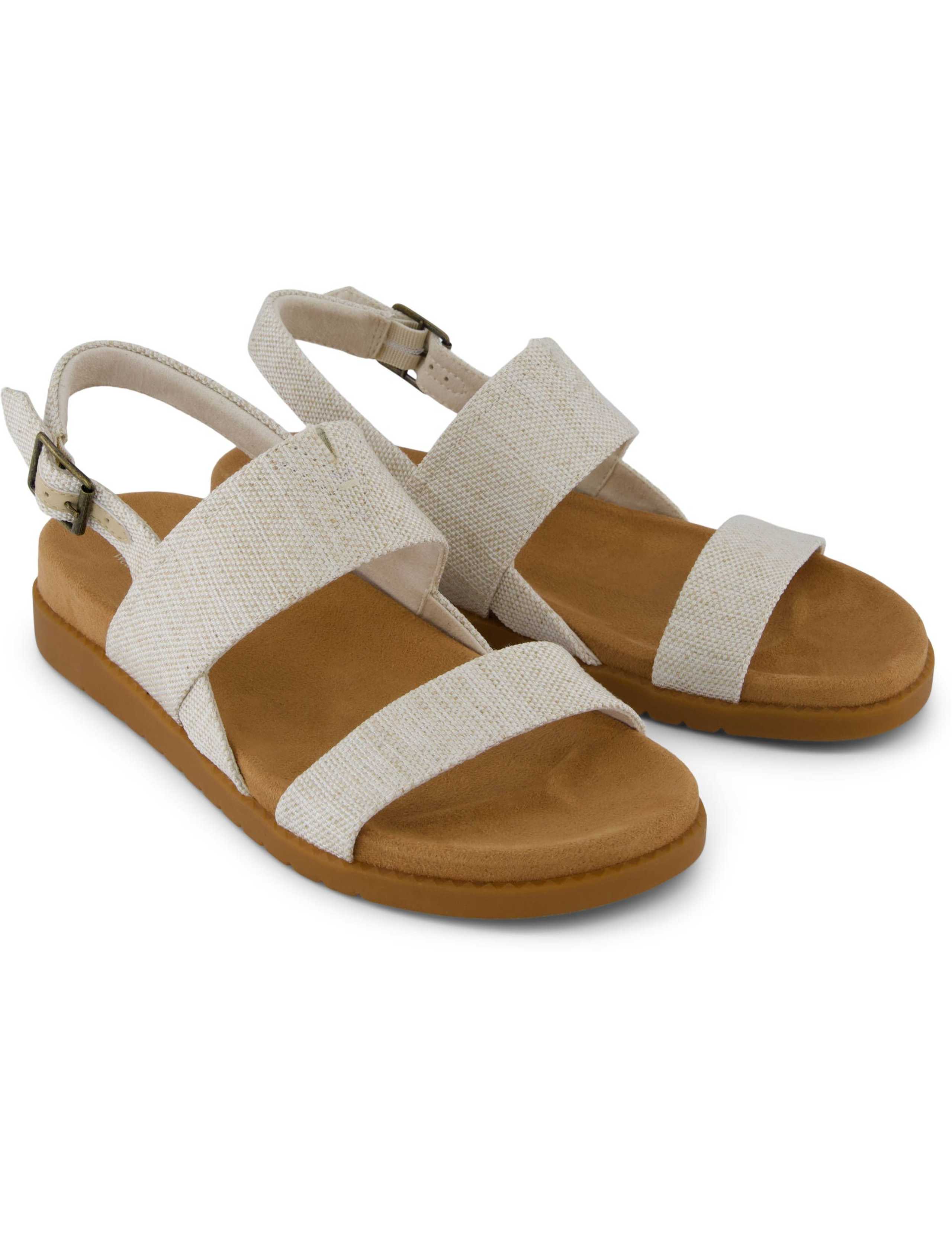Strappy Footbed Slingback Sandals 2 of 5