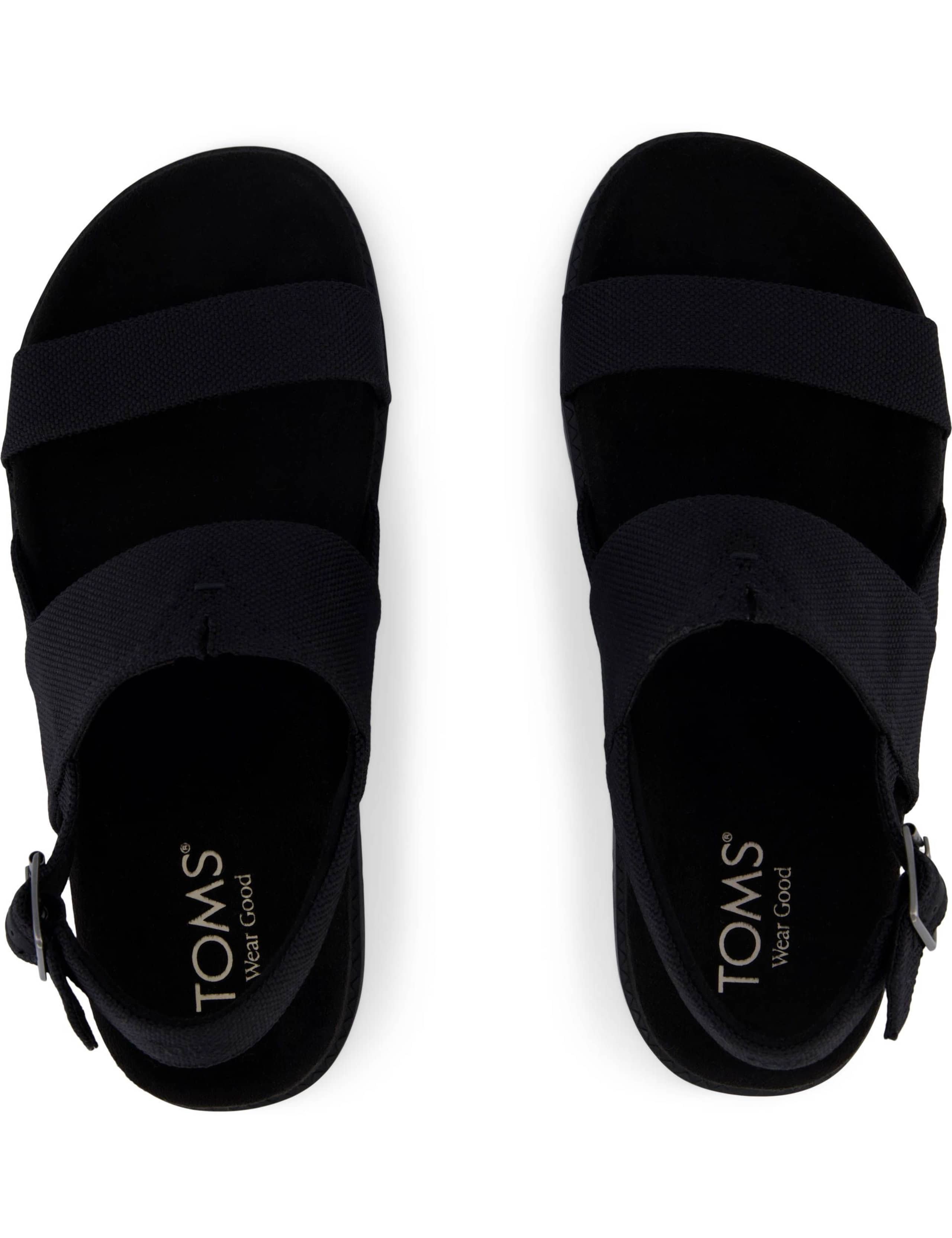 Canvas Strappy Footbed Slingback Sandals 4 of 5