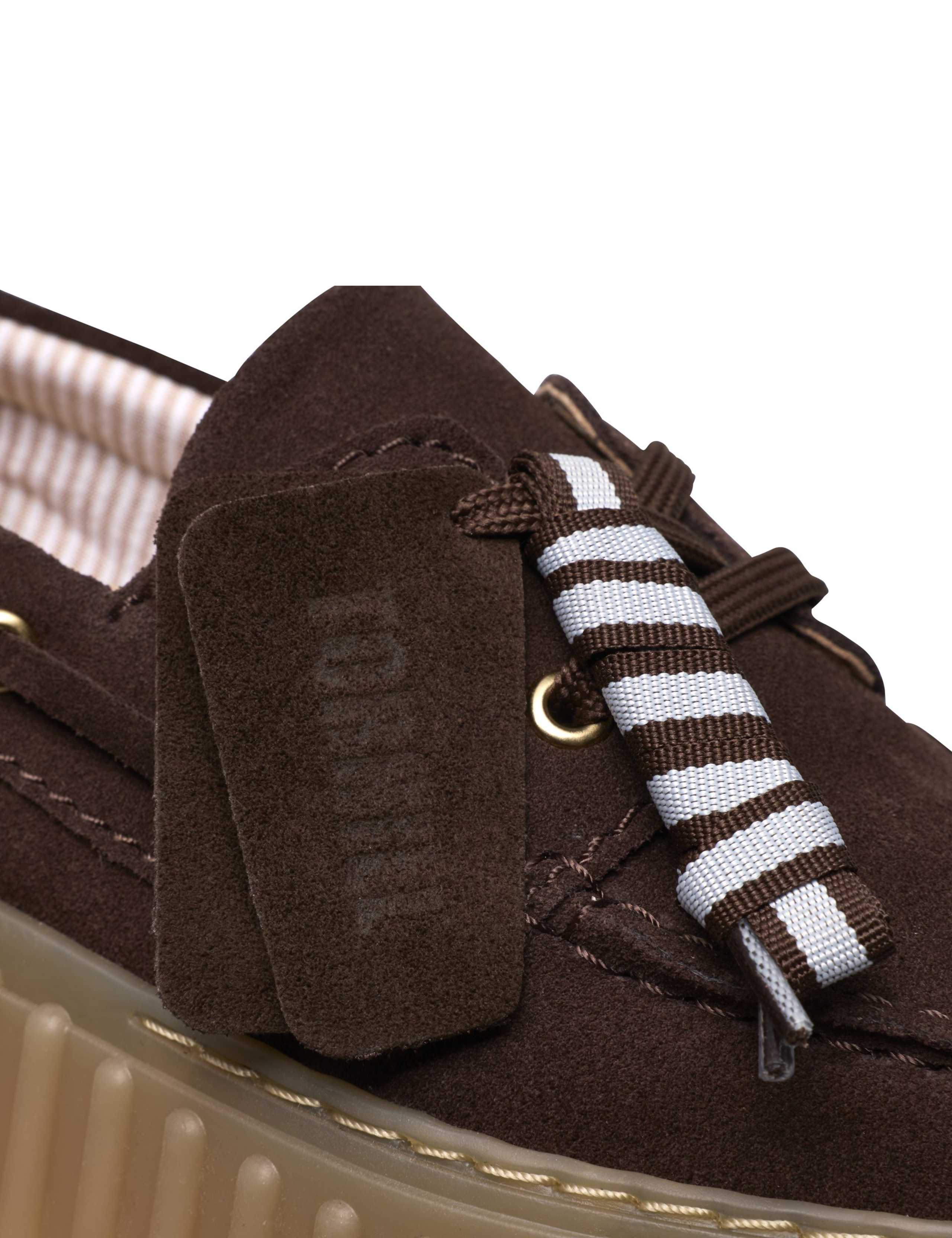 Torhill Suede Dark Brown Platform Boat Shoes 7 of 8