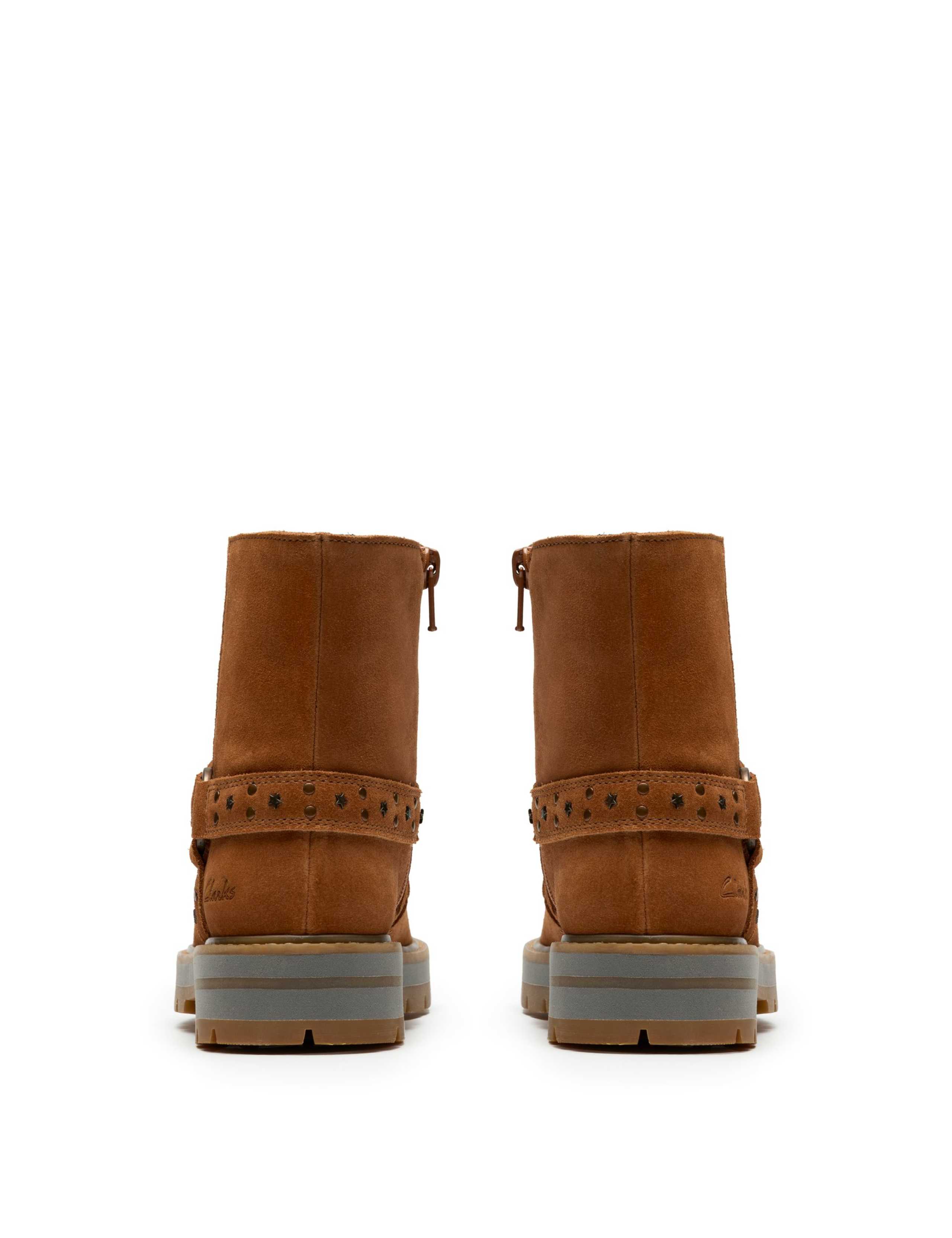 Kids' Suede Boots (10 Small - 2.5 Large) 5 of 6