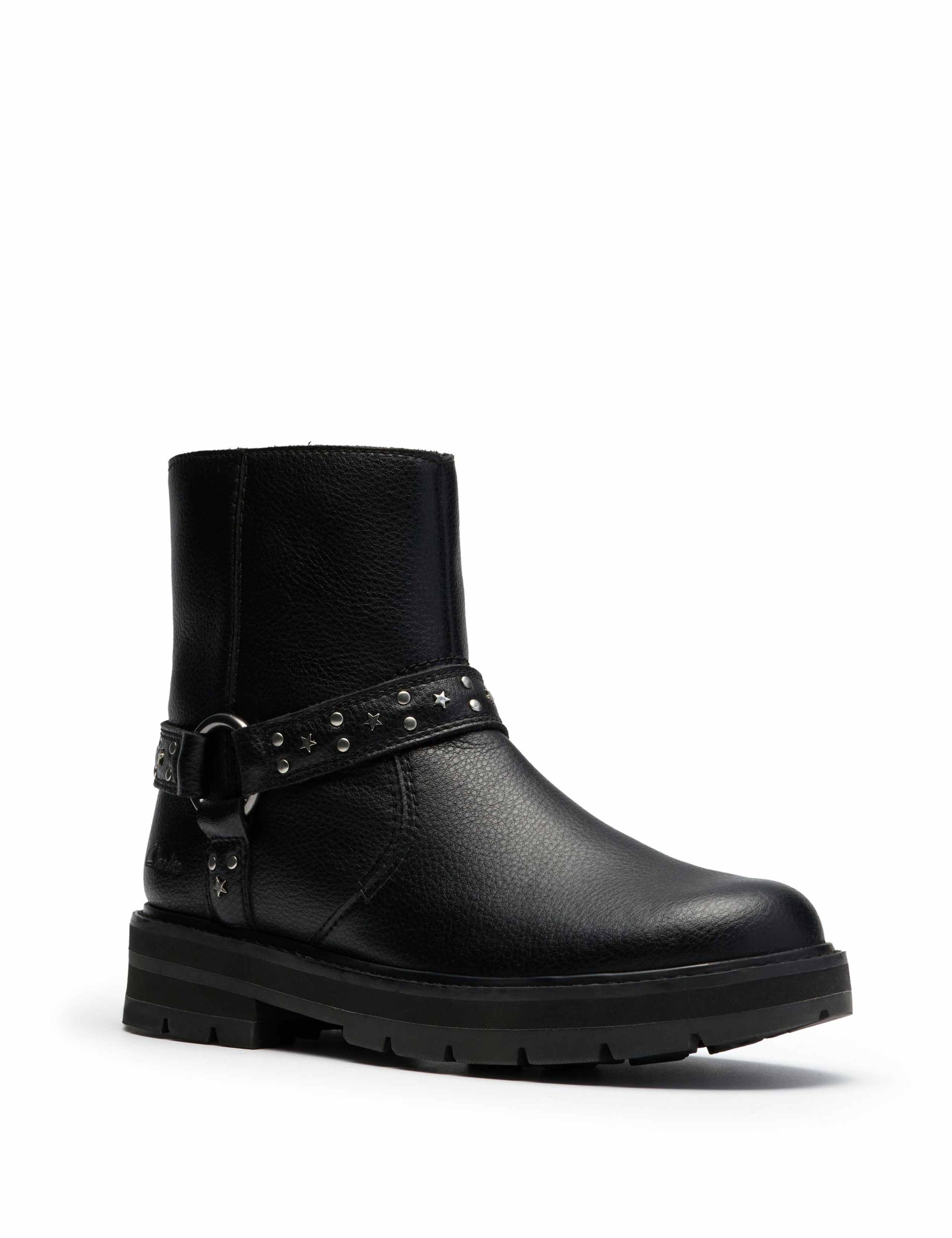 Kids' Leather Ankle Boots (10 Small - 2 Large) 2 of 6