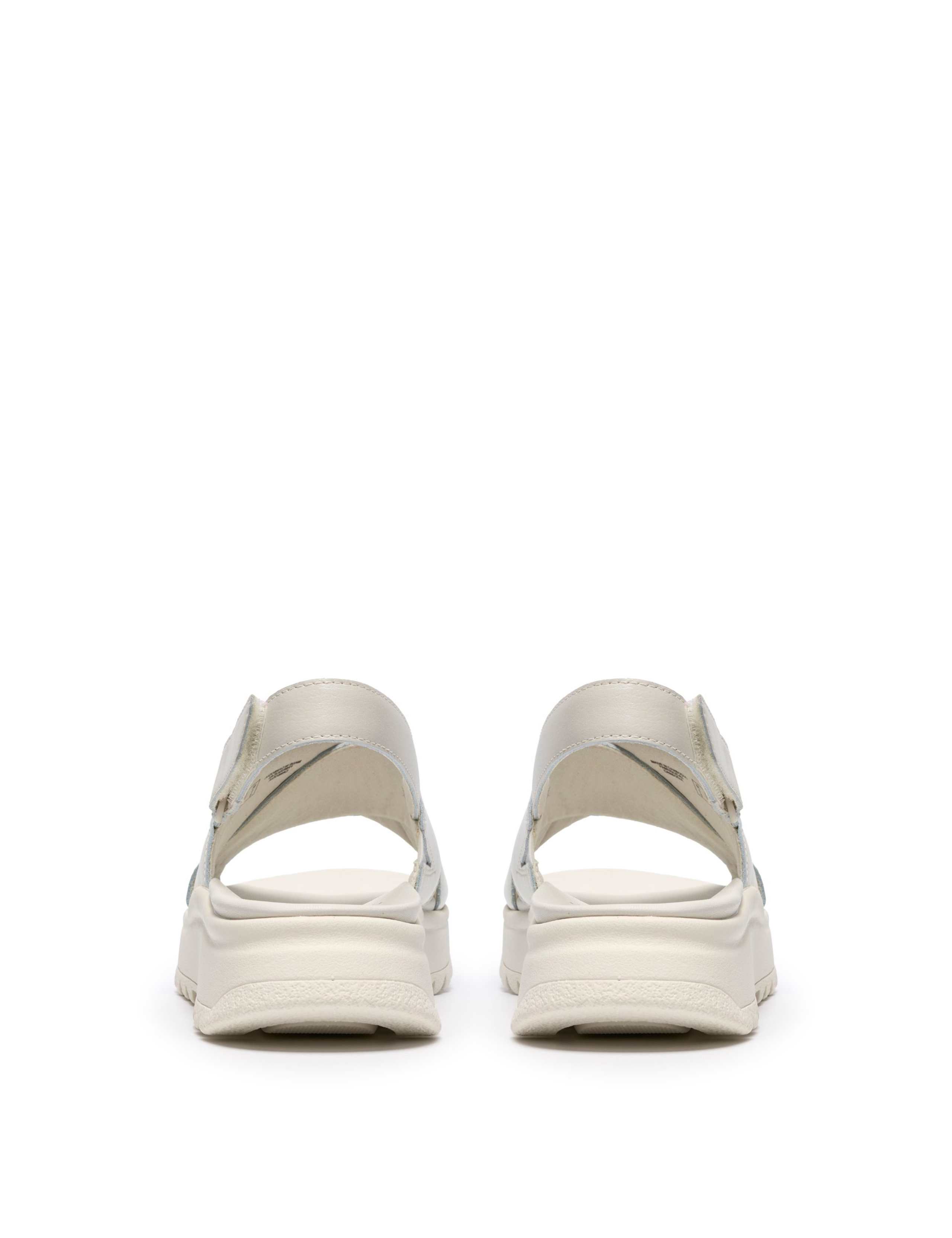 Leather Platform Slingback Sandals 5 of 6