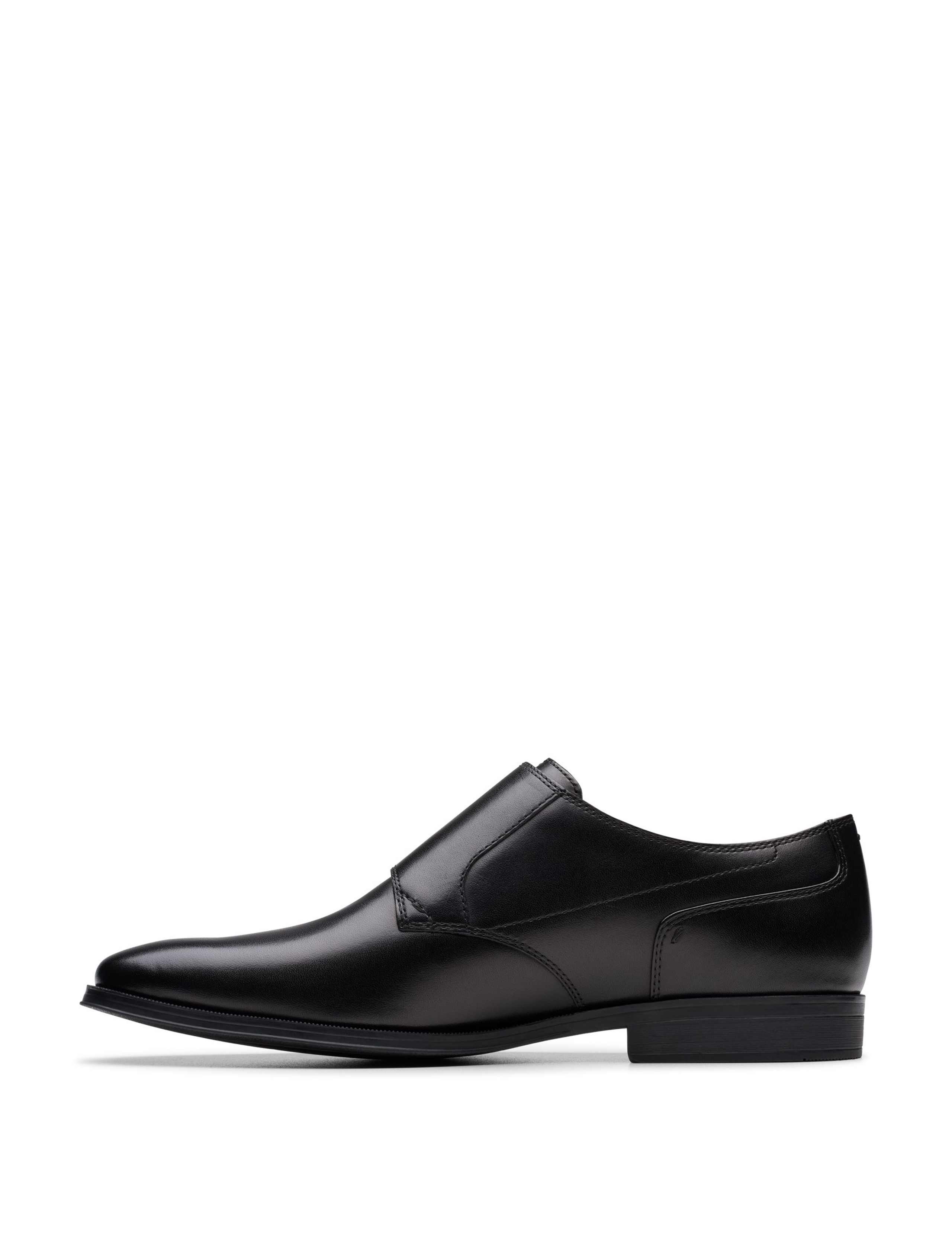 Leather Double Monk Strap Shoes 6 of 6