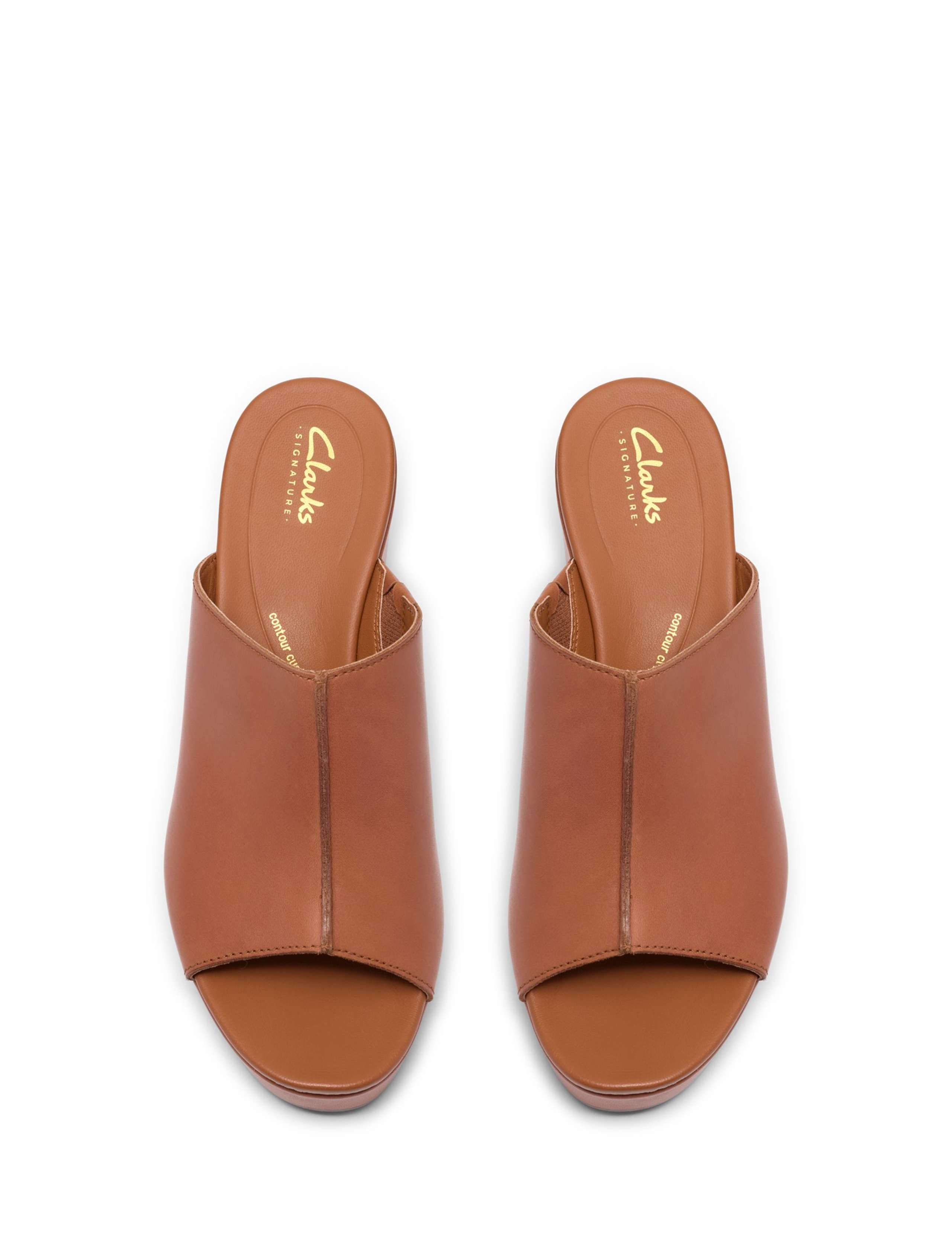 Leather Wedge Mules 3 of 6