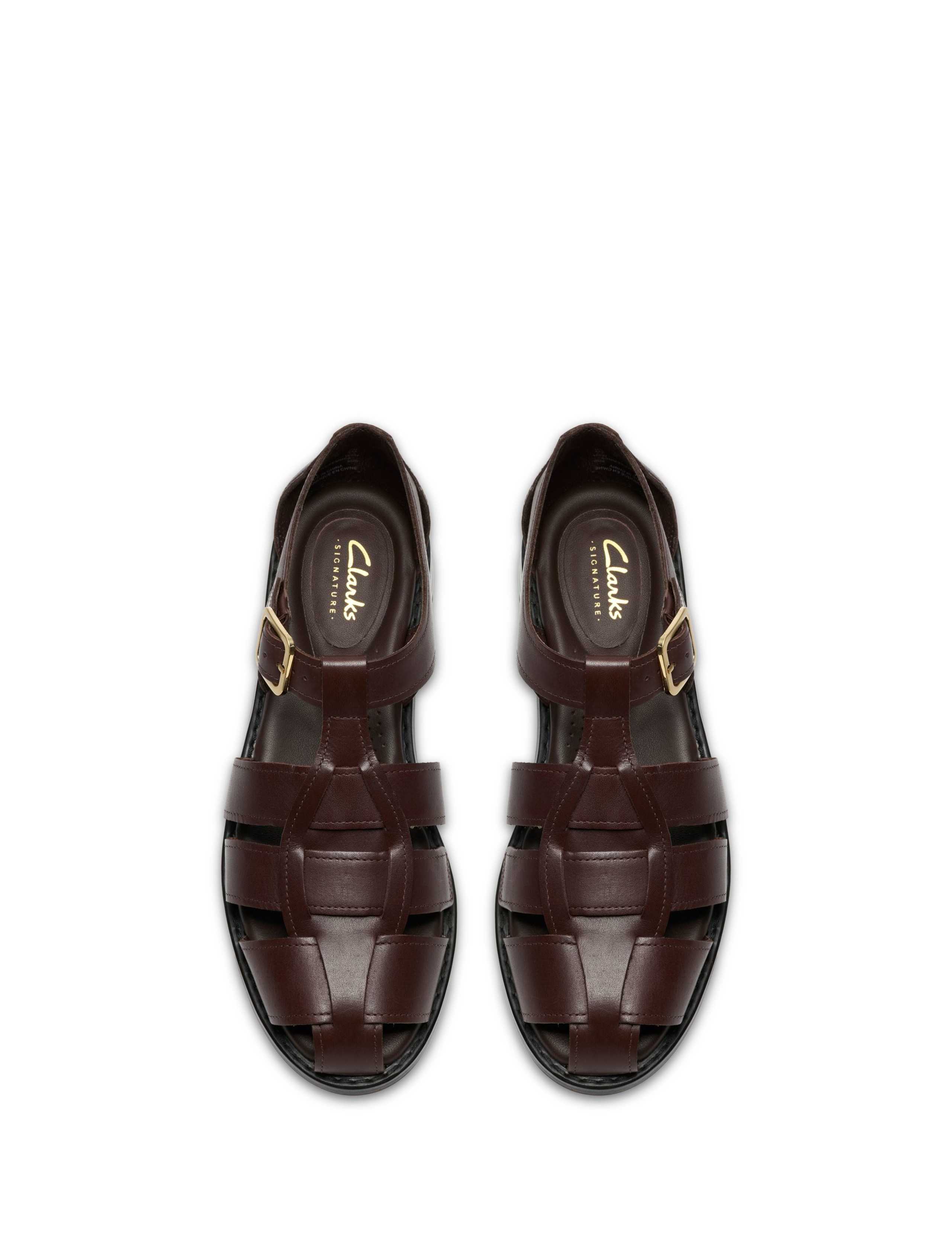 Leather Buckle Gladiator Sandals 3 of 6