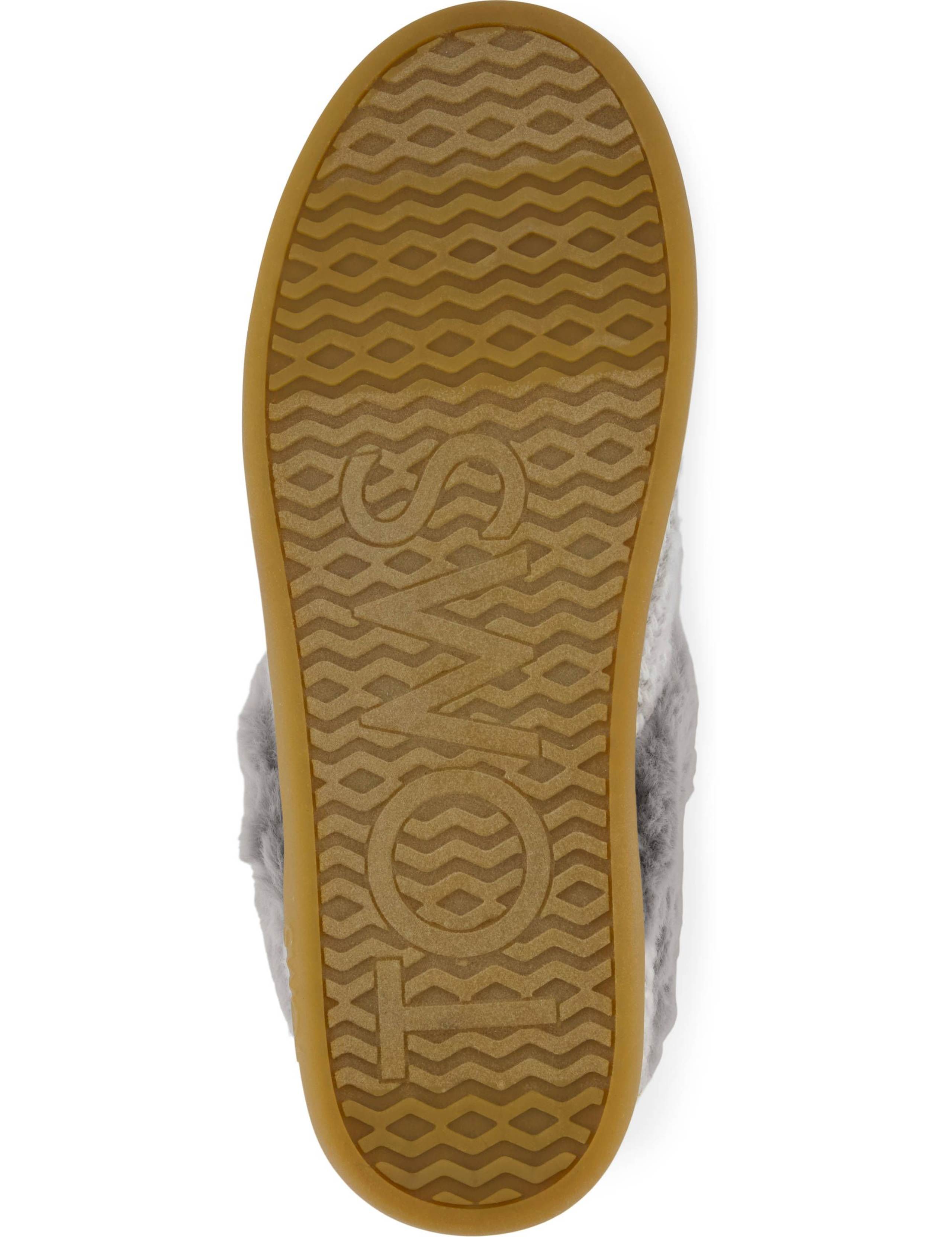 Faux Fur Sparkle Mule Slippers 6 of 8