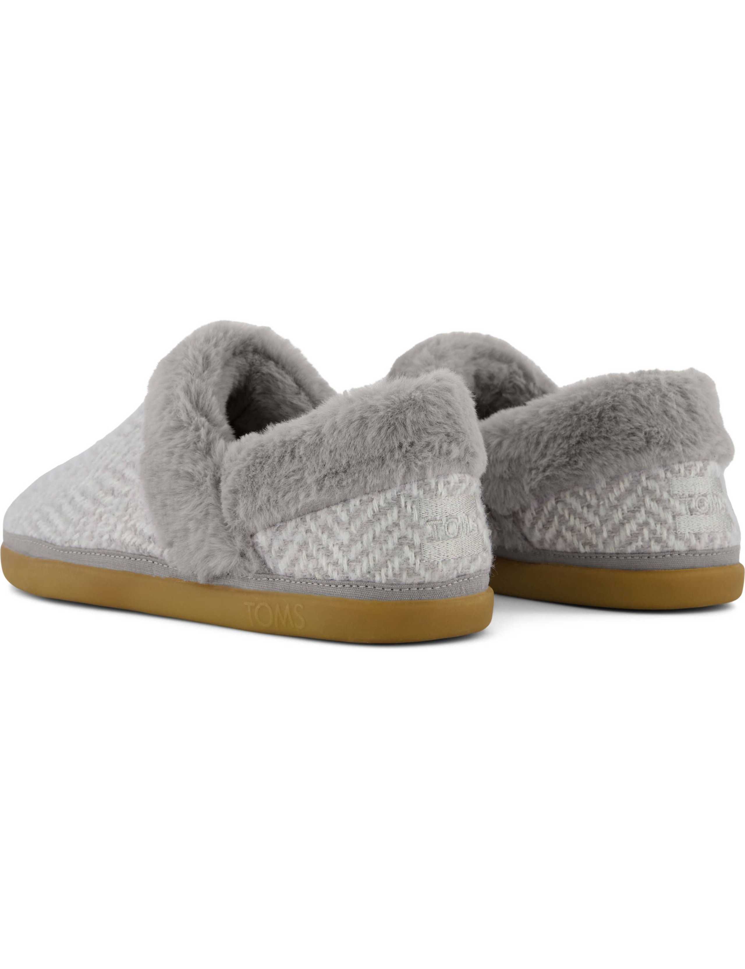 Faux Fur Sparkle Mule Slippers 7 of 8