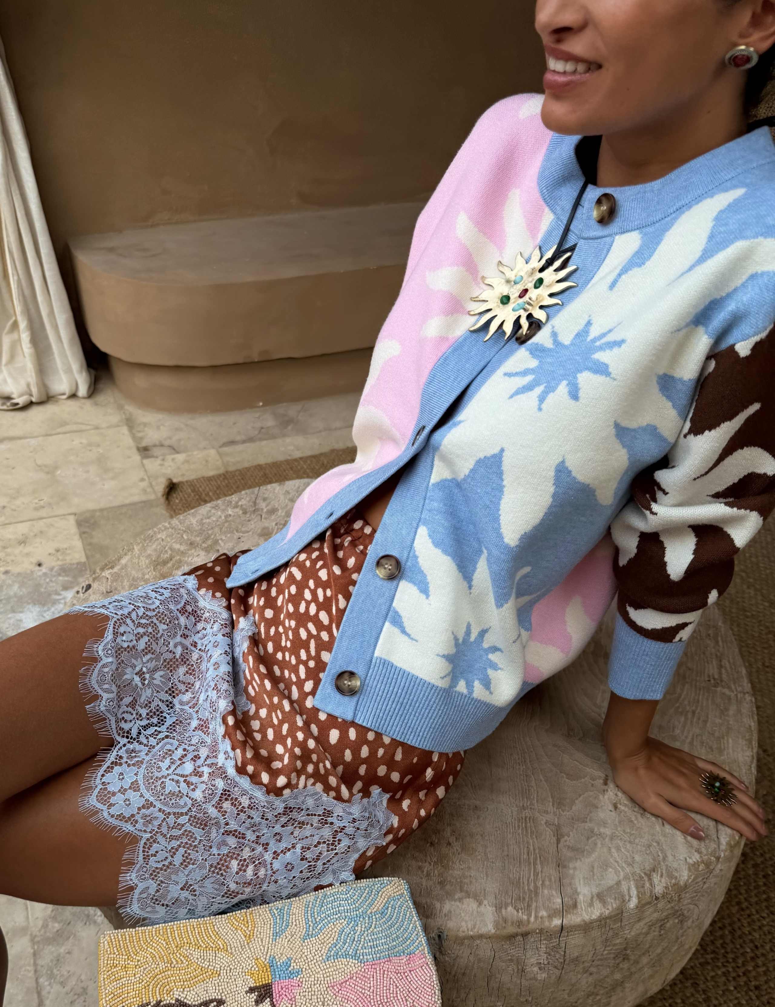 Colour Block Cardigan 4 of 4