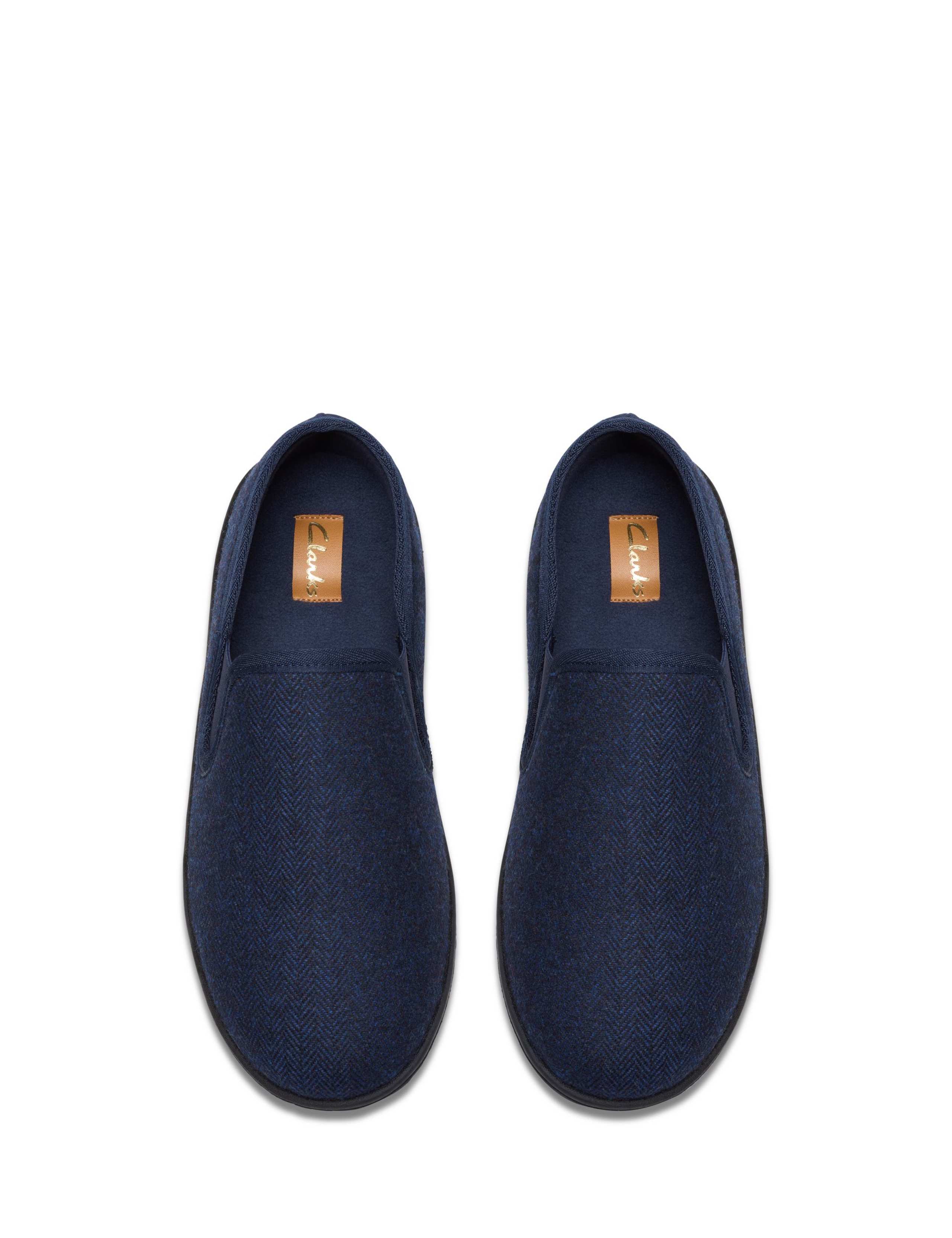 Wide Fit Textile Slippers 3 of 6