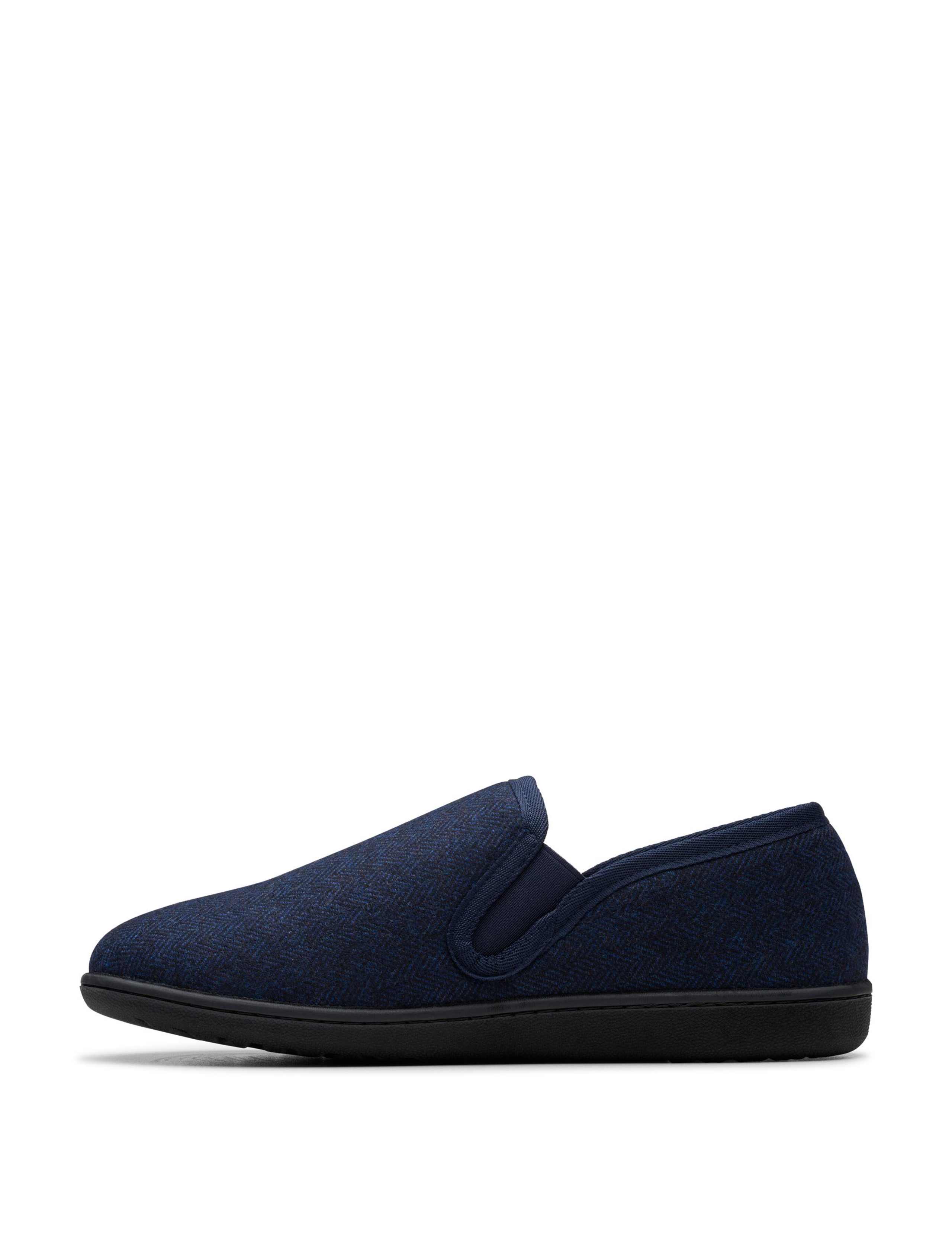 Wide Fit Textile Slippers 5 of 6