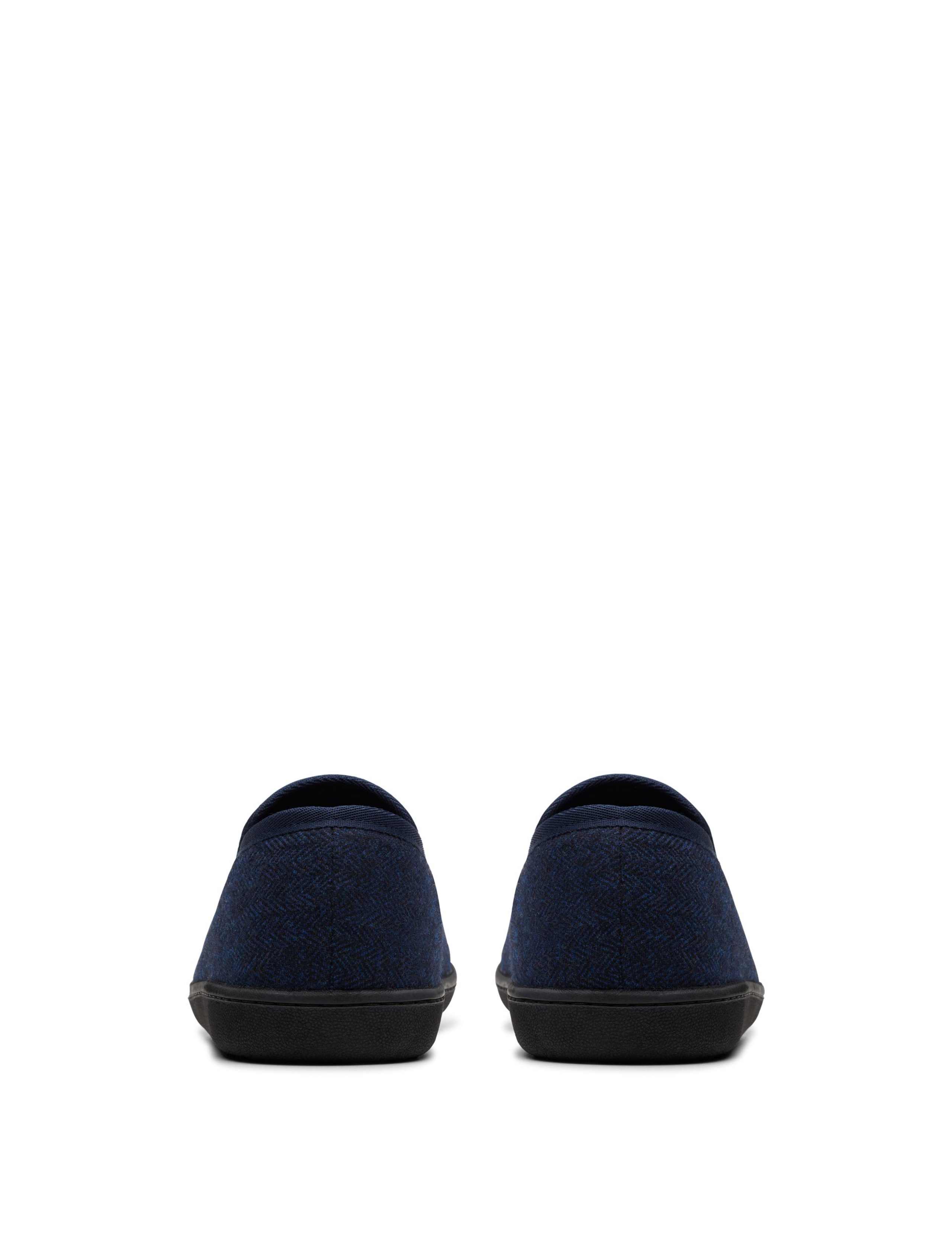 Wide Fit Textile Slippers 6 of 6