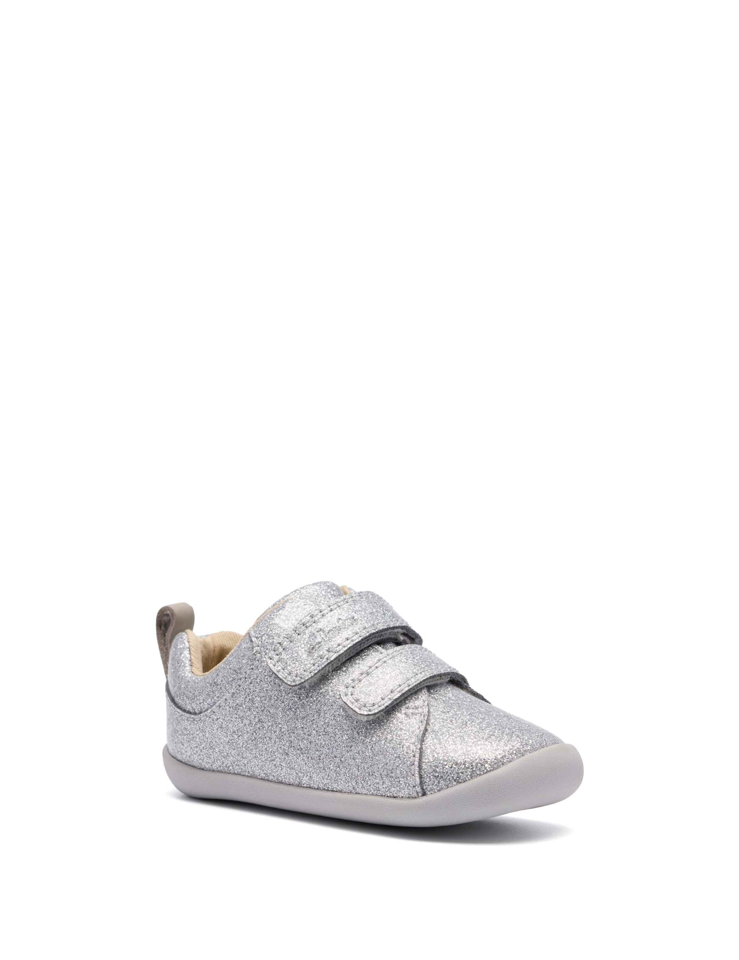 Kids' Leather Glitter Shoes (3 Small - 5 Small) 2 of 6
