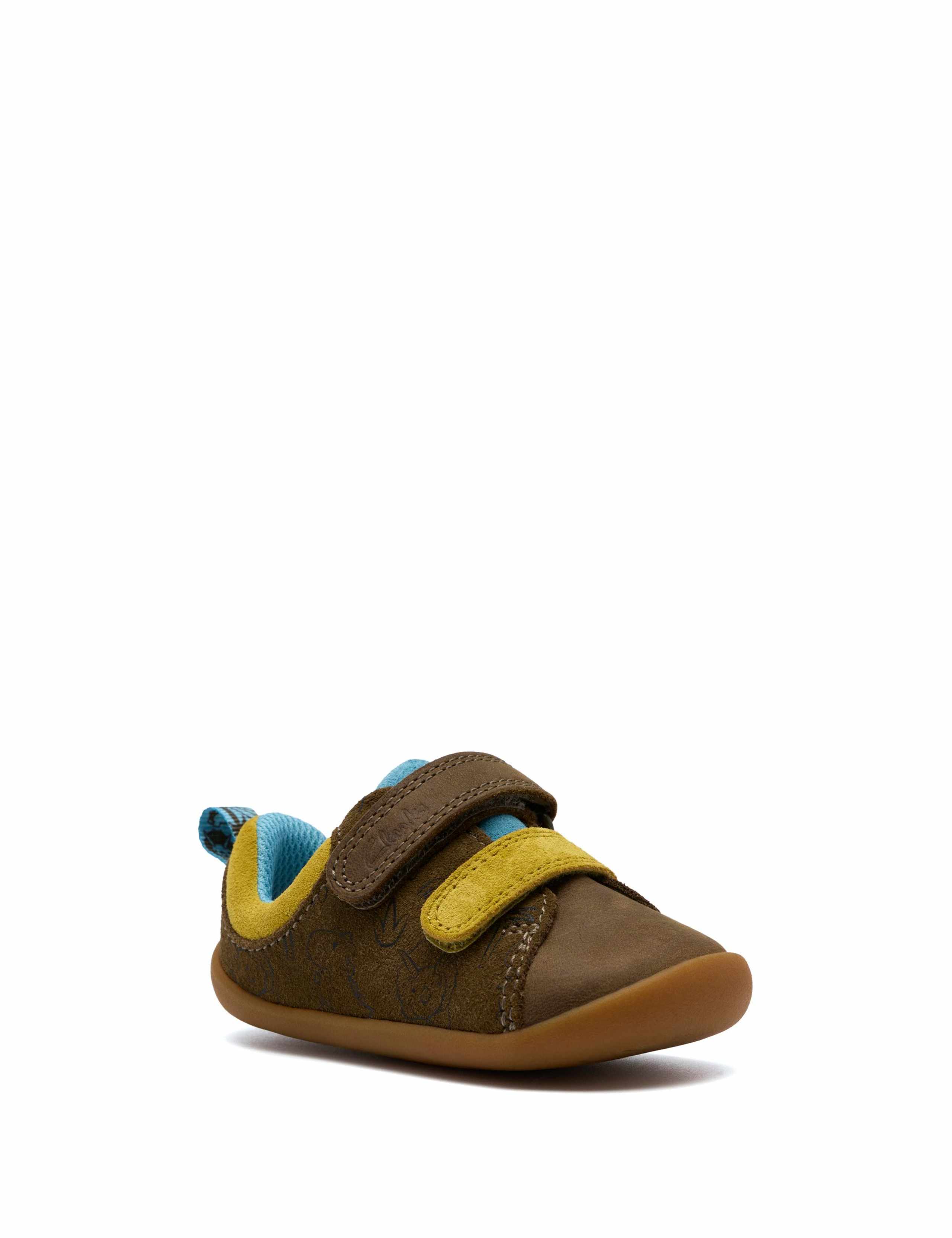 Kids' Leather Riptape Trainers (3 Small - 5 Small) 2 of 6