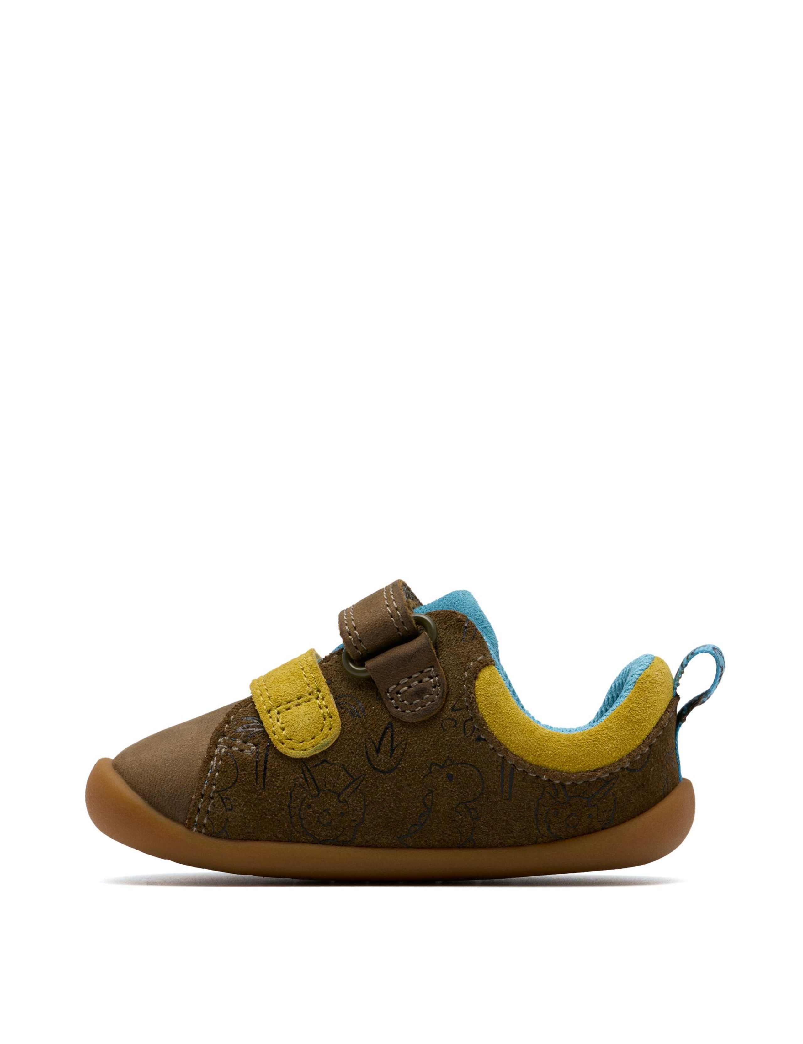 Kids' Leather Riptape Trainers (3 Small - 5 Small) 4 of 6
