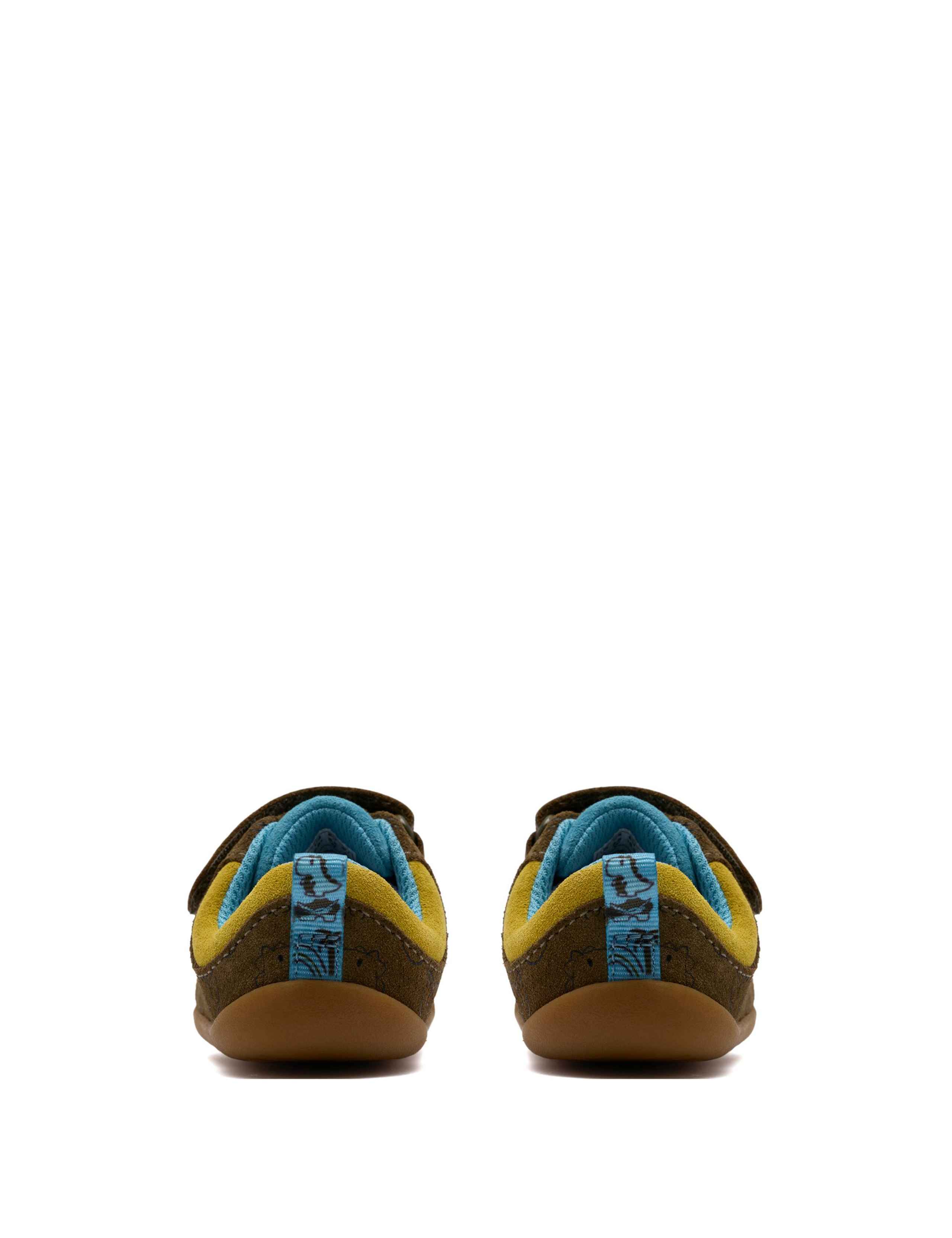 Kids' Leather Riptape Trainers (3 Small - 5 Small) 5 of 6