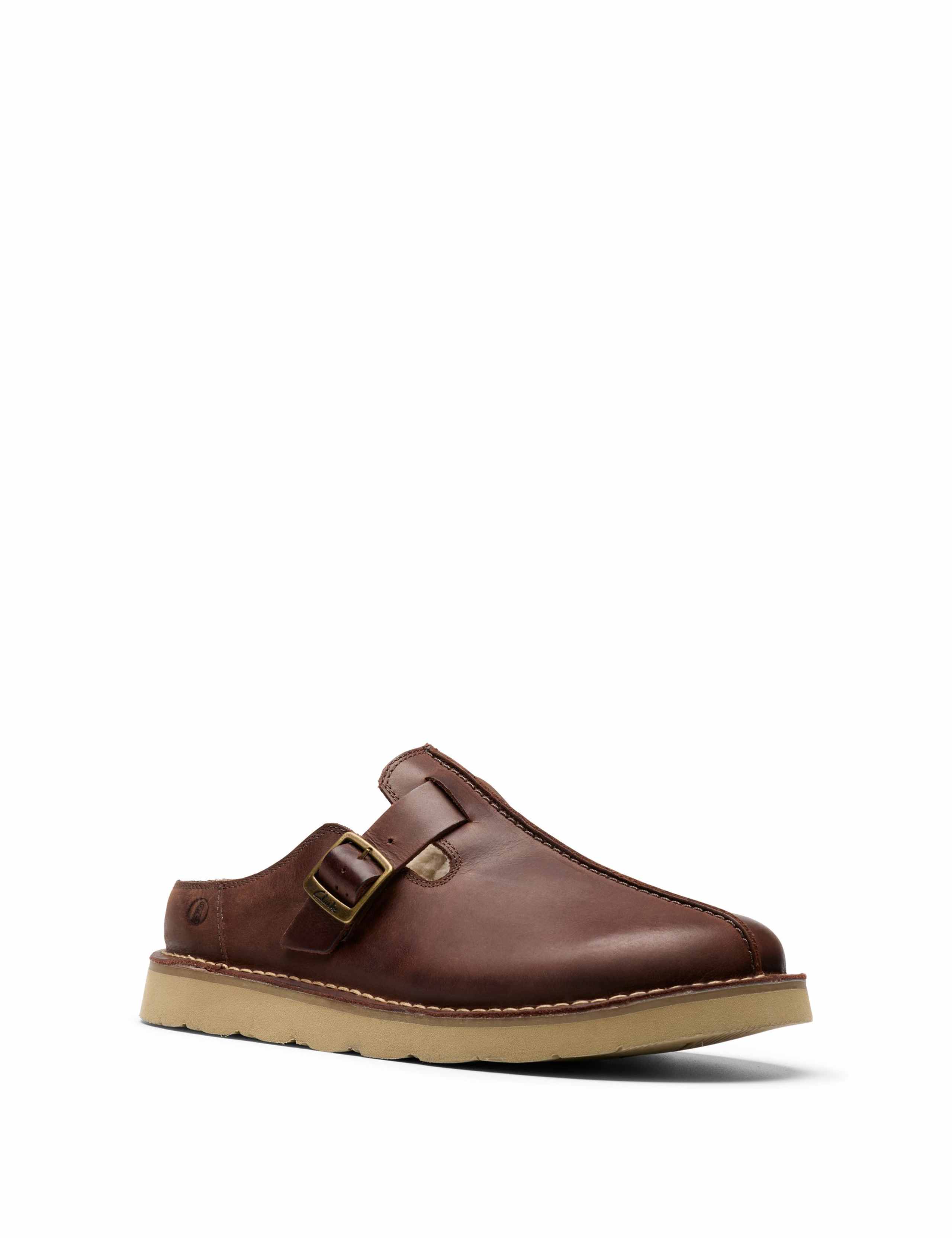 Leather Slip-On Shoes 2 of 6