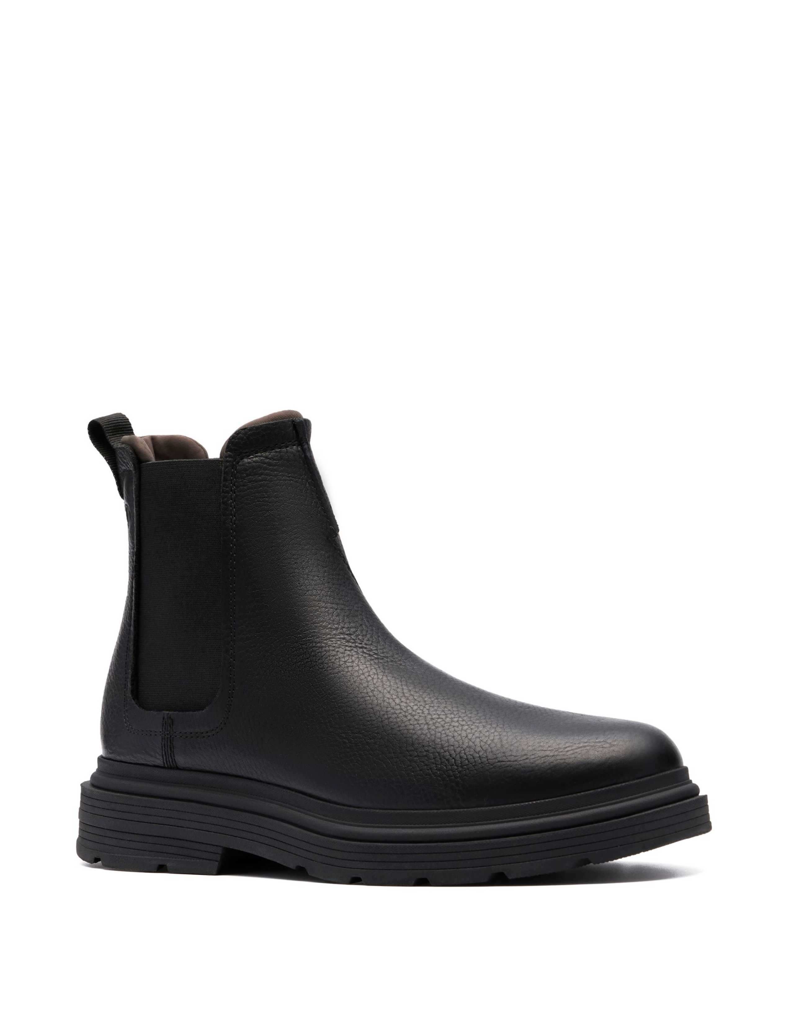Leather Pull-On Chelsea Boots 2 of 6