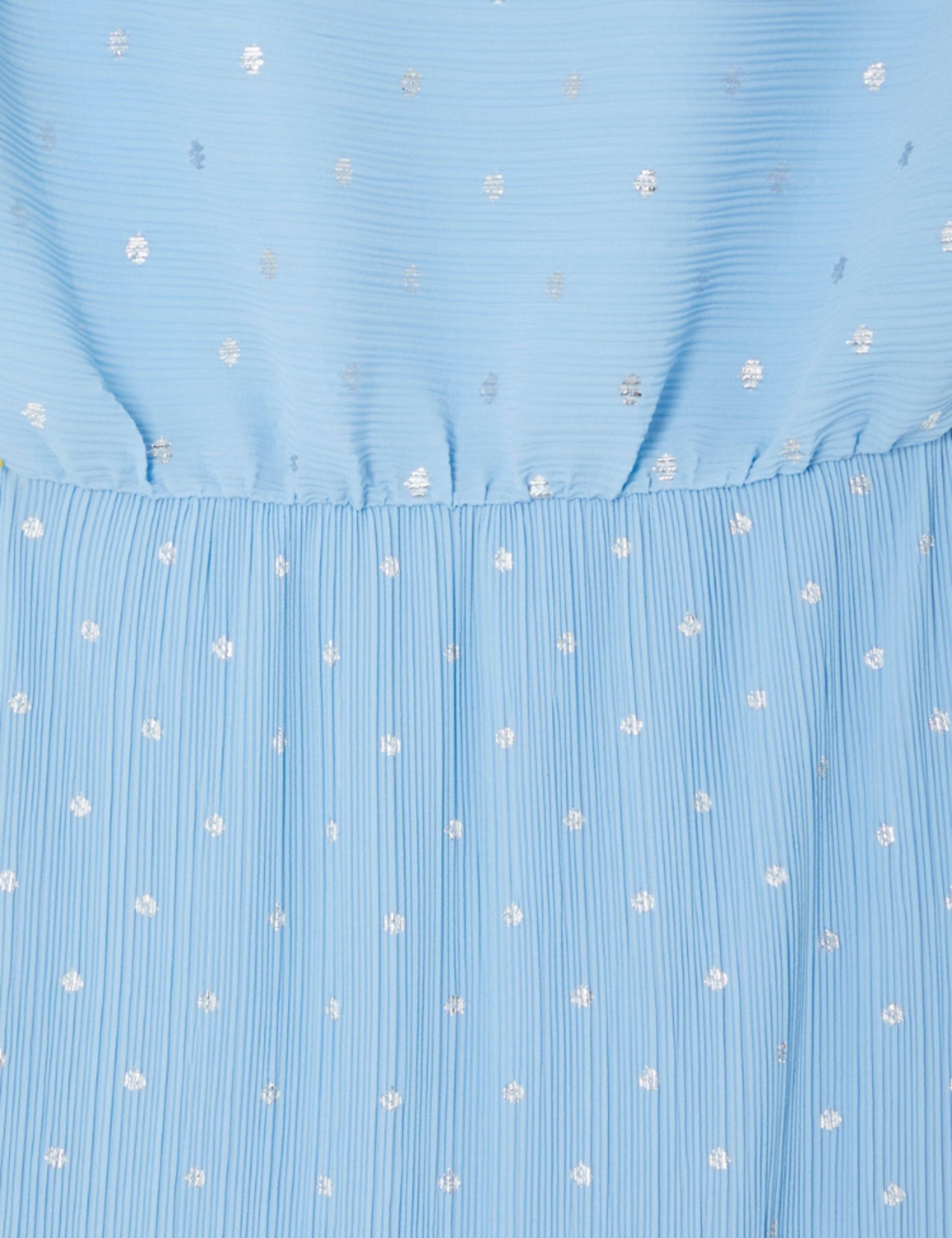 Sparkly One Shoulder Midaxi Waisted Dress 4 of 4