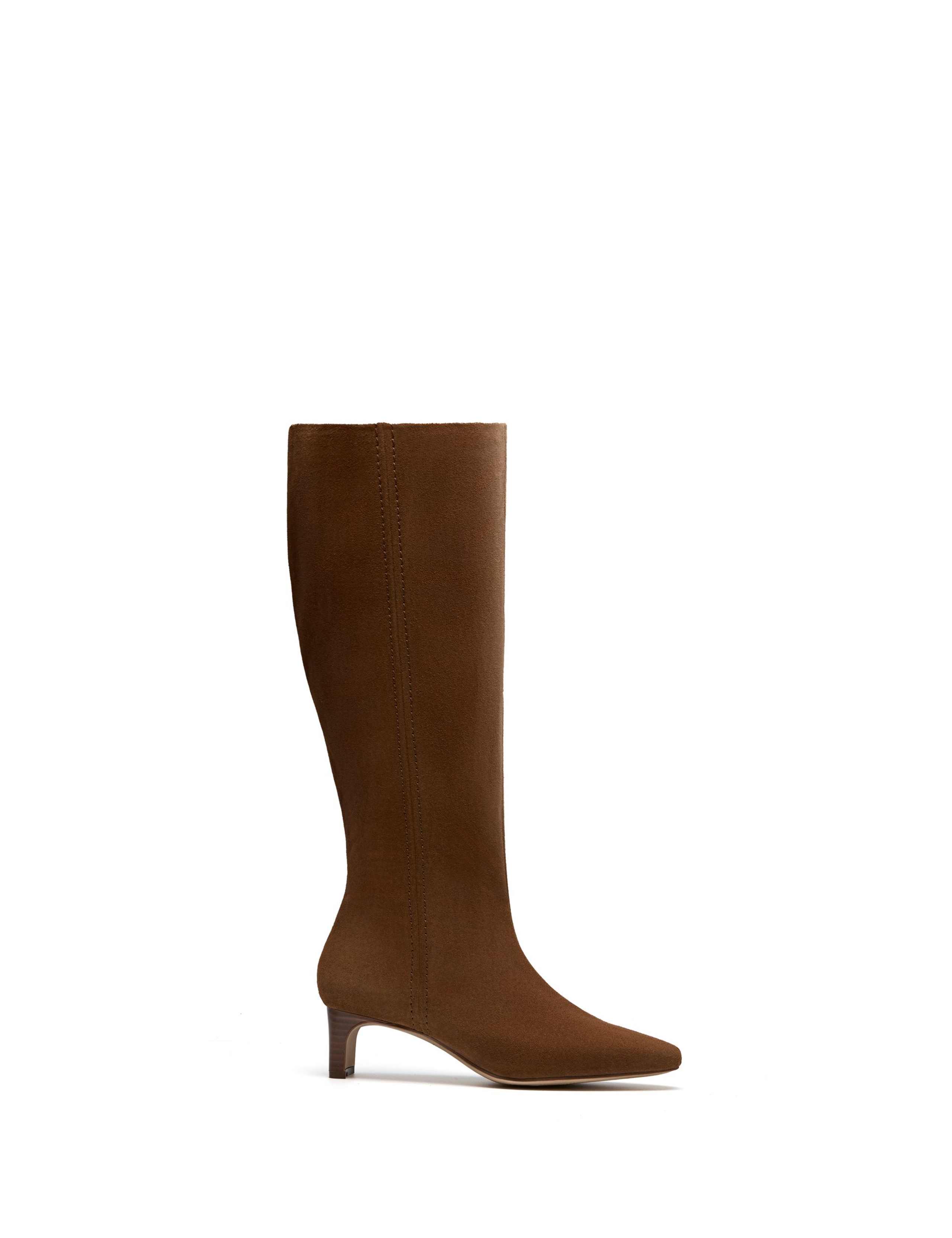 Suede Knee High Boots 2 of 6