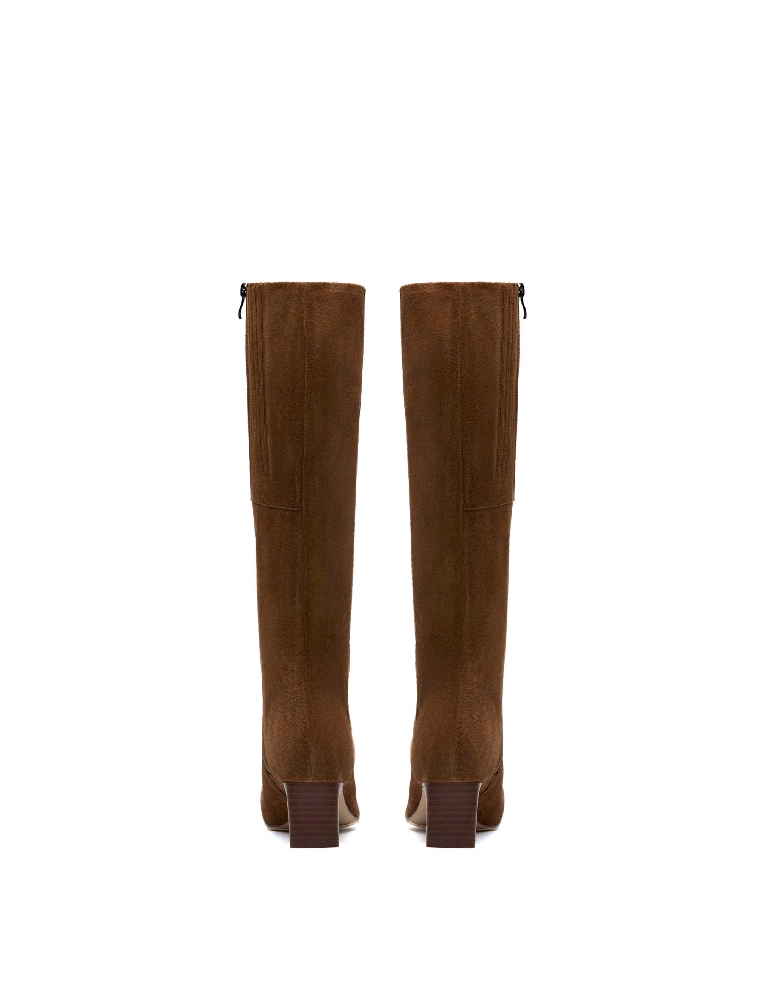 Suede Knee High Boots 5 of 6