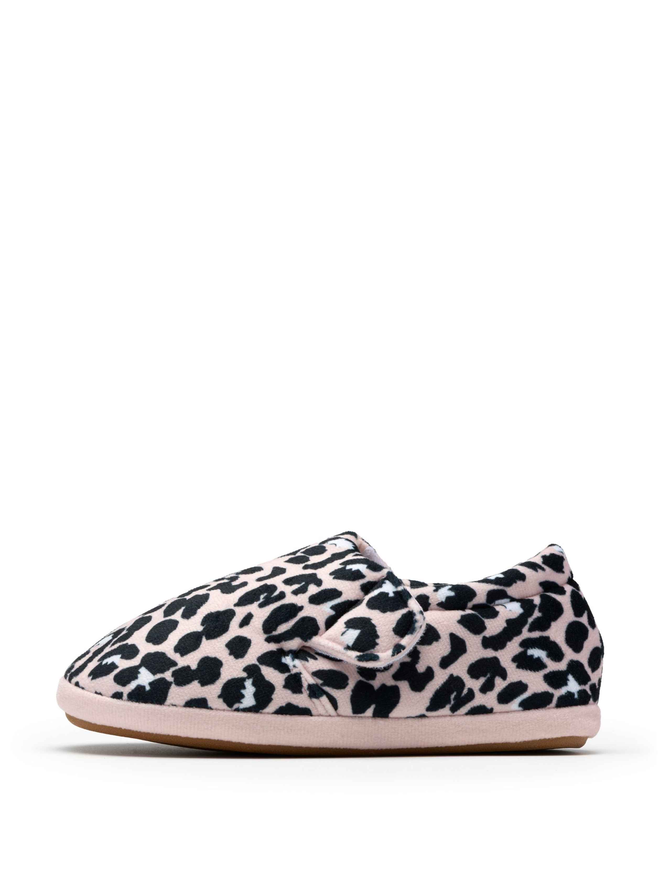 Kids' Animal Print Riptape Slippers (10 Small - 12 Small) 3 of 6