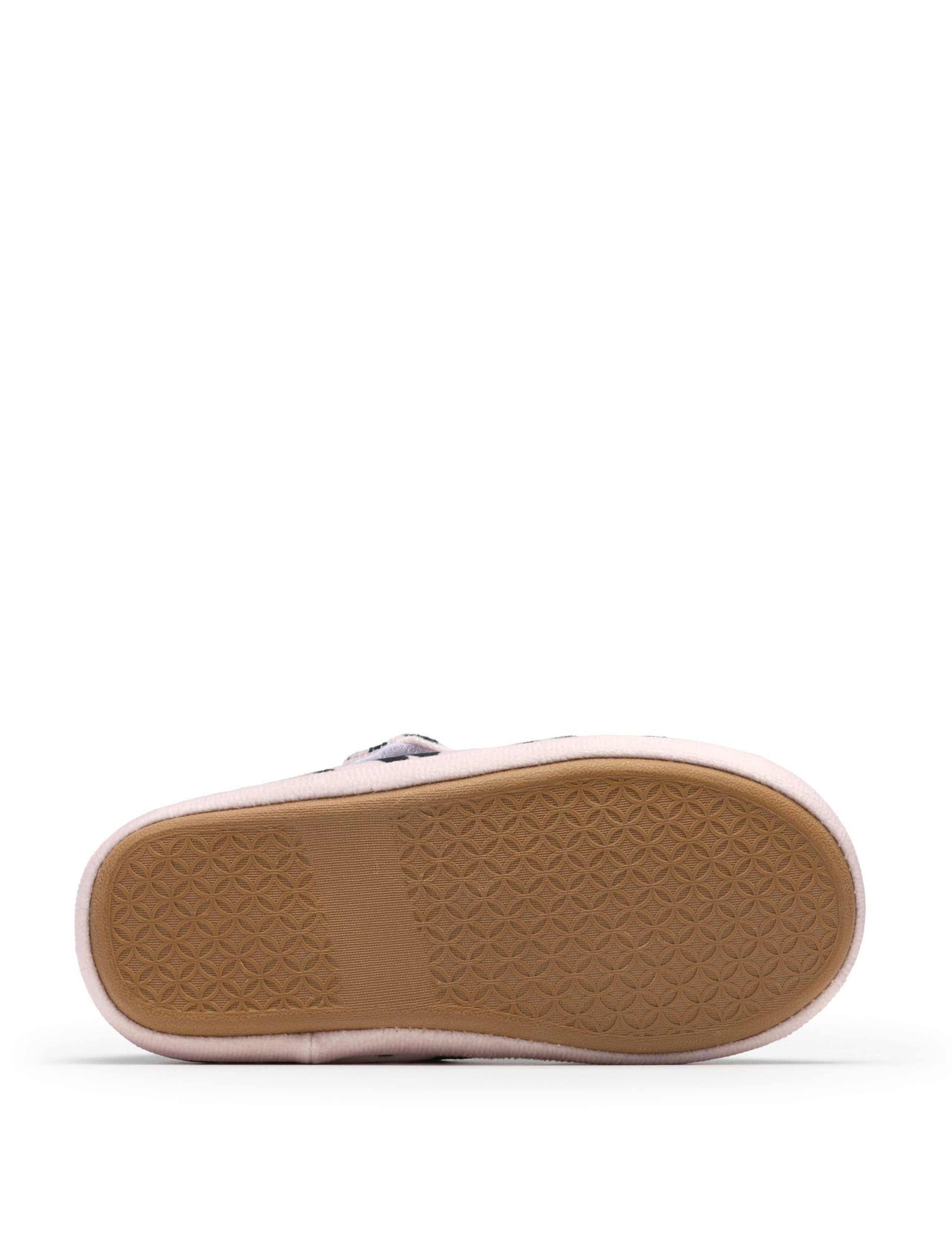 Kids' Animal Print Riptape Slippers (10 Small - 12 Small) 5 of 6