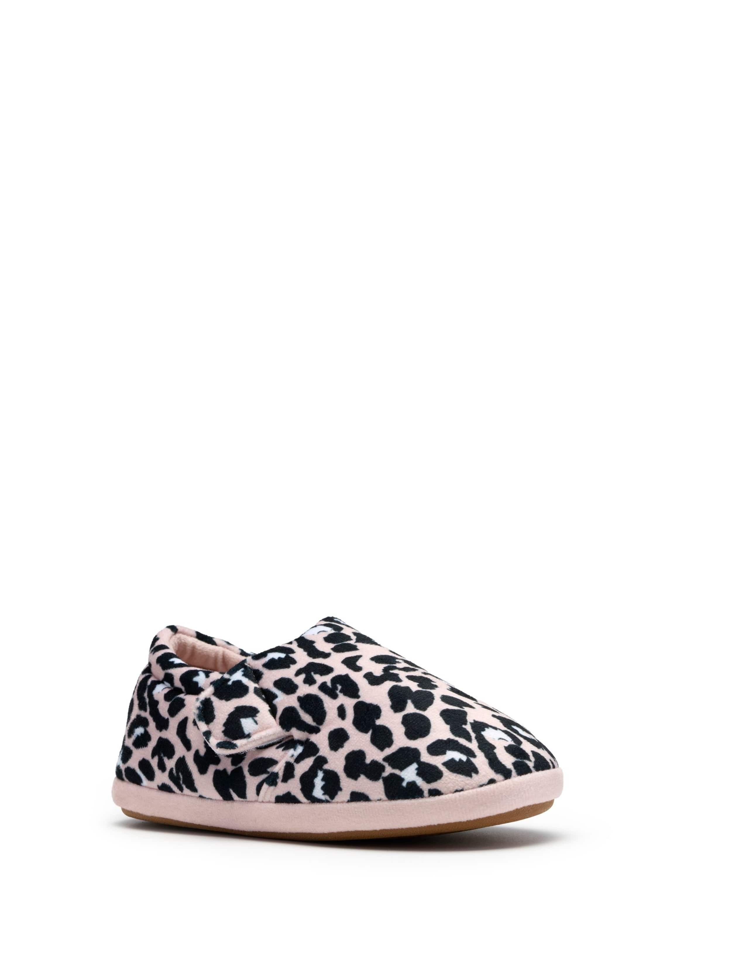 Kids' Animal Print Riptape Slippers (10 Small - 12 Small) 6 of 6