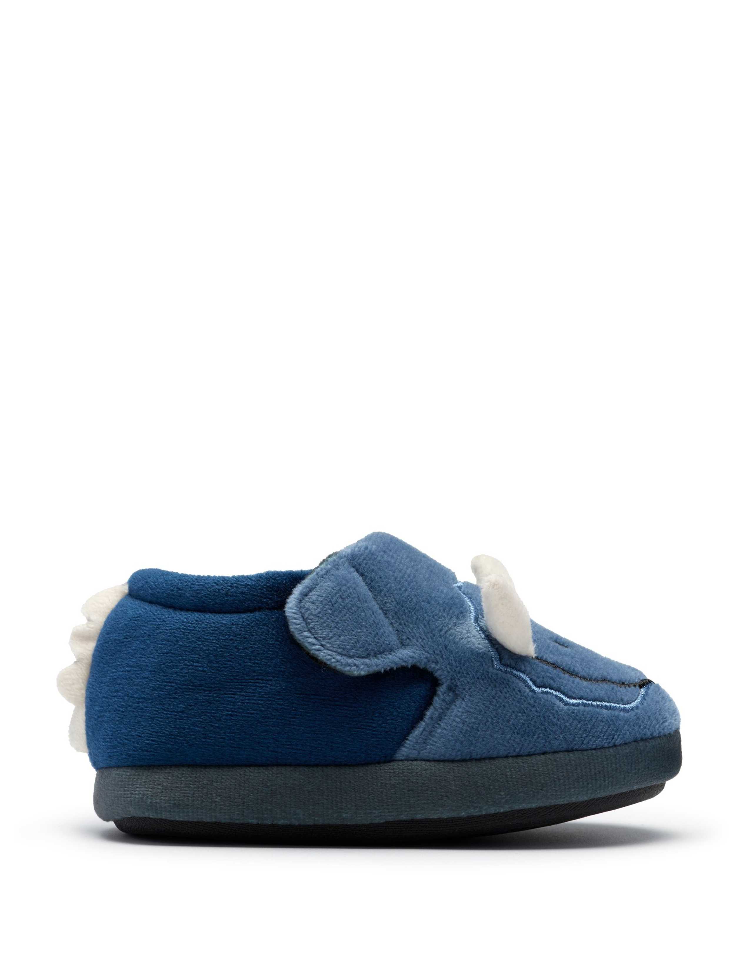 Kids' Dinosaur Riptape Slippers (7 Small - 9 Small) 1 of 6