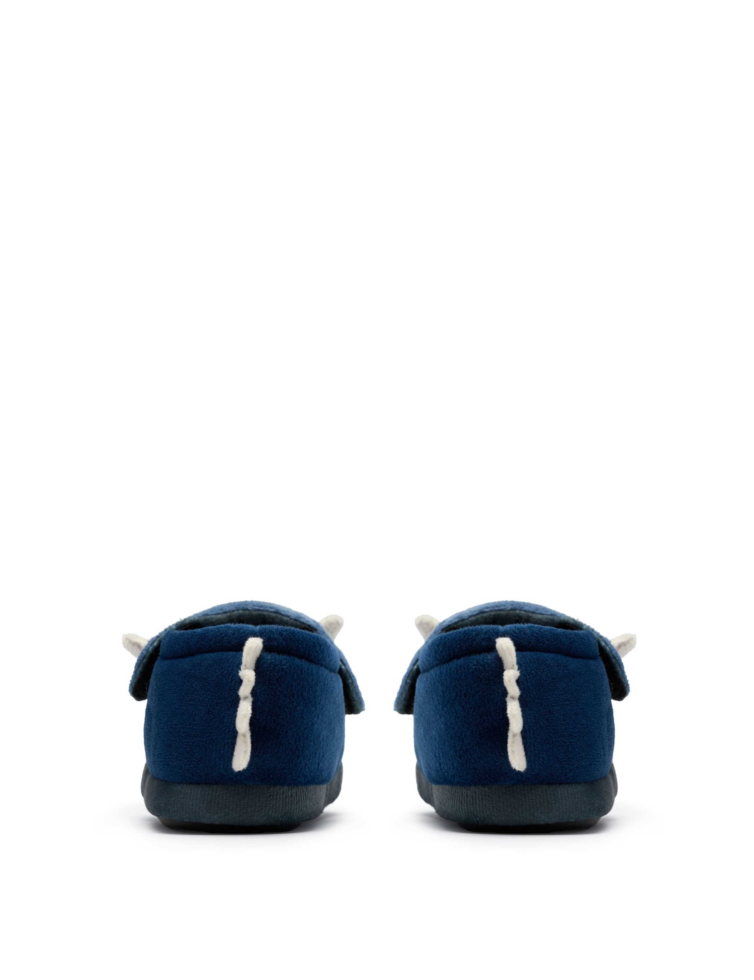 Kids' Dinosaur Riptape Slippers (7 Small - 9 Small) 2 of 6
