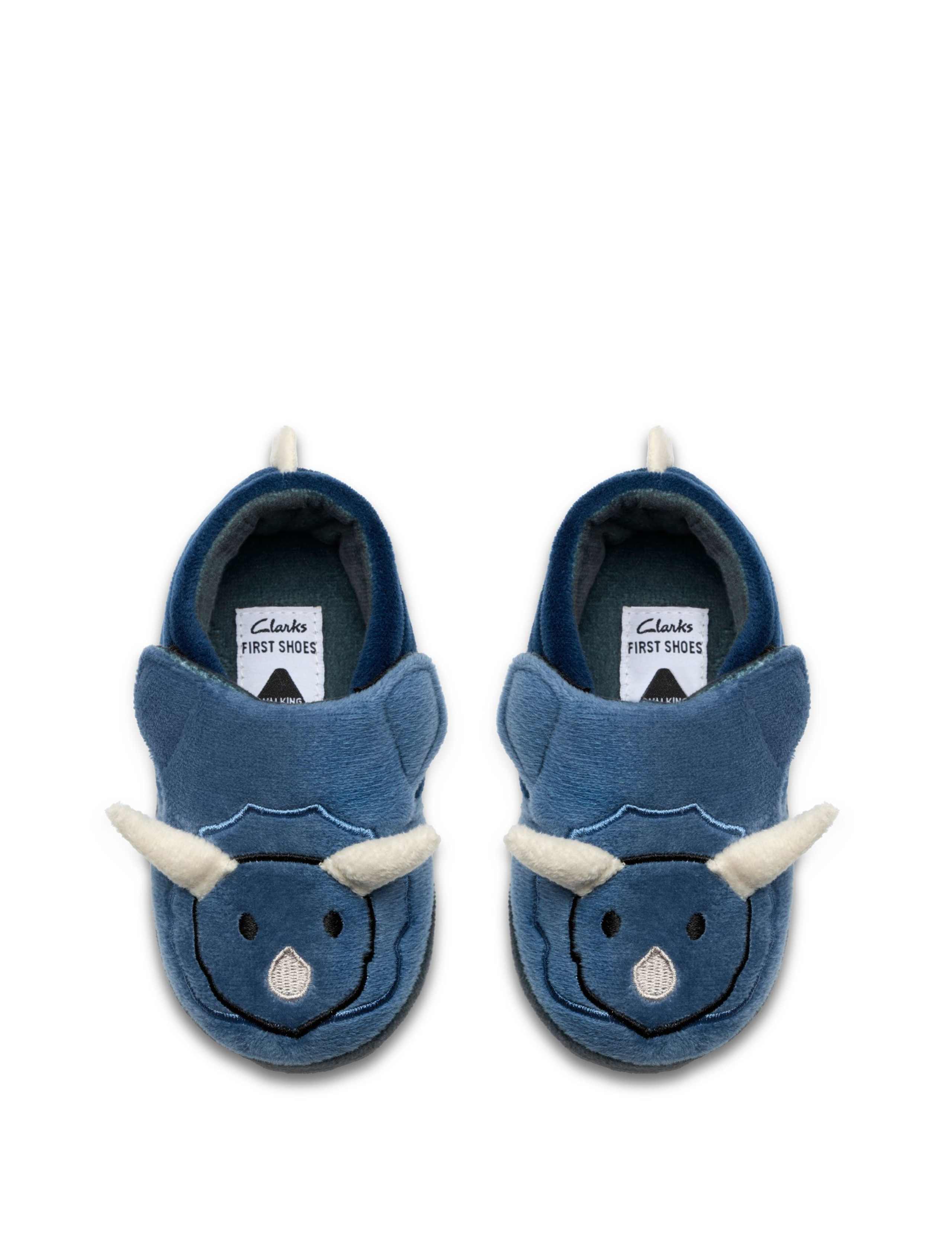 Kids' Dinosaur Riptape Slippers (7 Small - 9 Small) 6 of 6