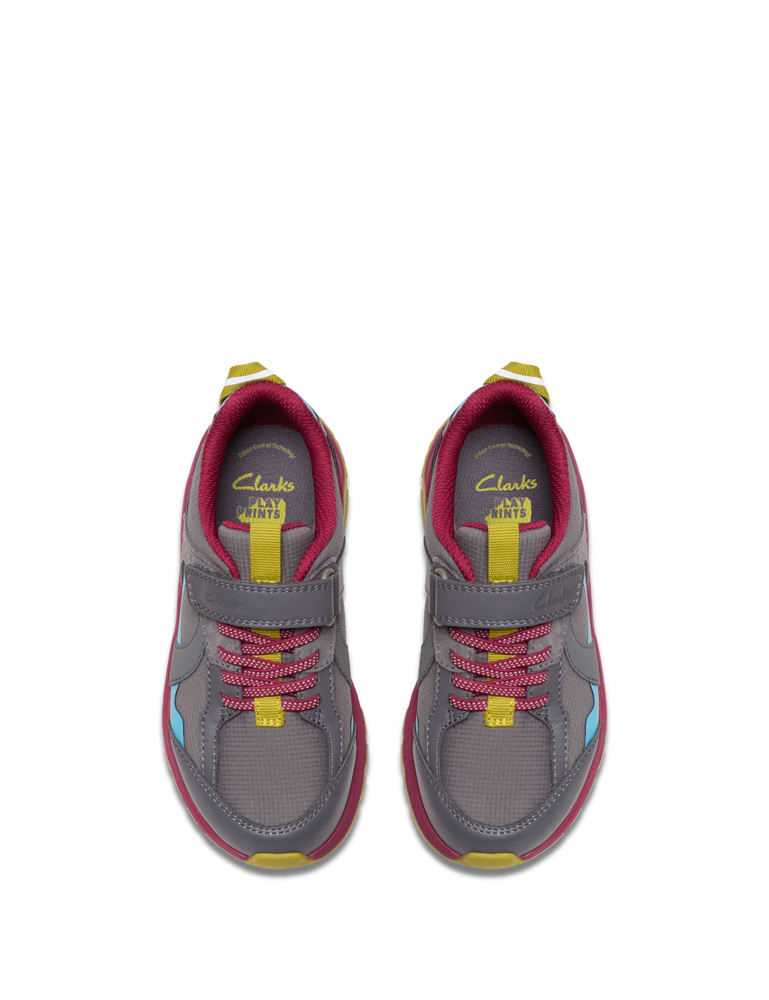 Kids' Leather Riptape Trainers (10 Small - 2.5 Large) 2 of 6