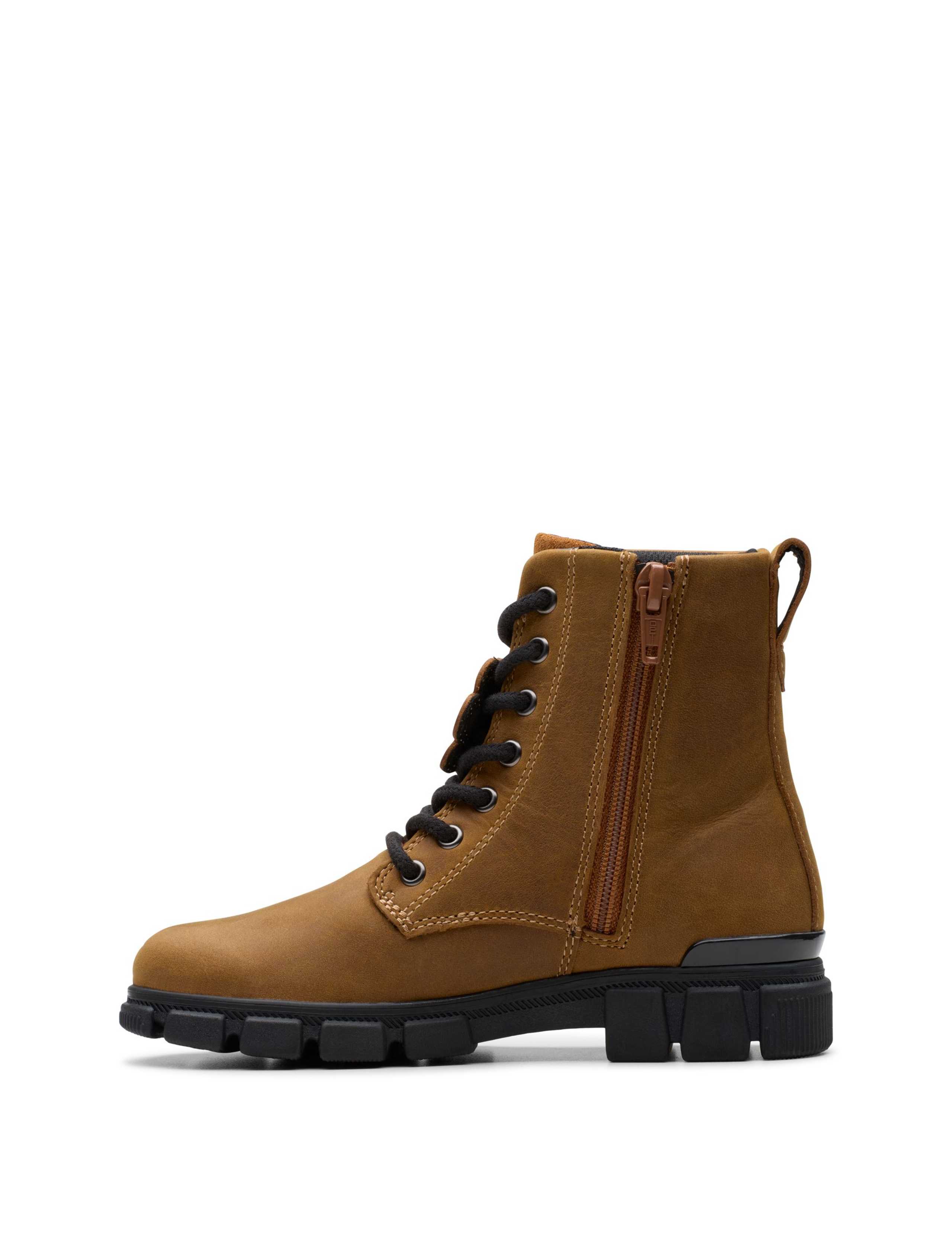 Kids' Suede Ankle Boots (13 Small - 2.5 Large) 4 of 7