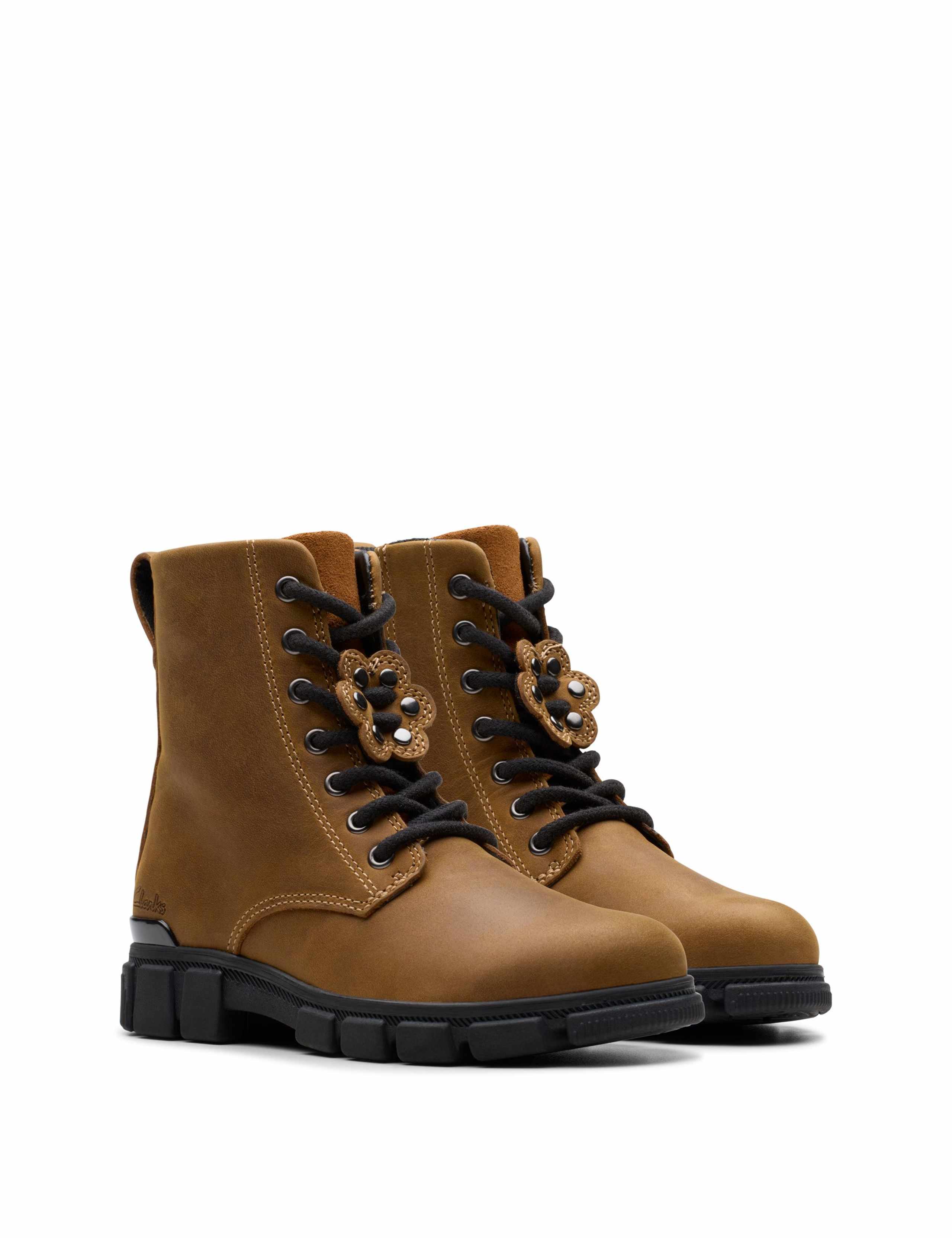 Kids' Suede Ankle Boots (13 Small - 2.5 Large) 5 of 7