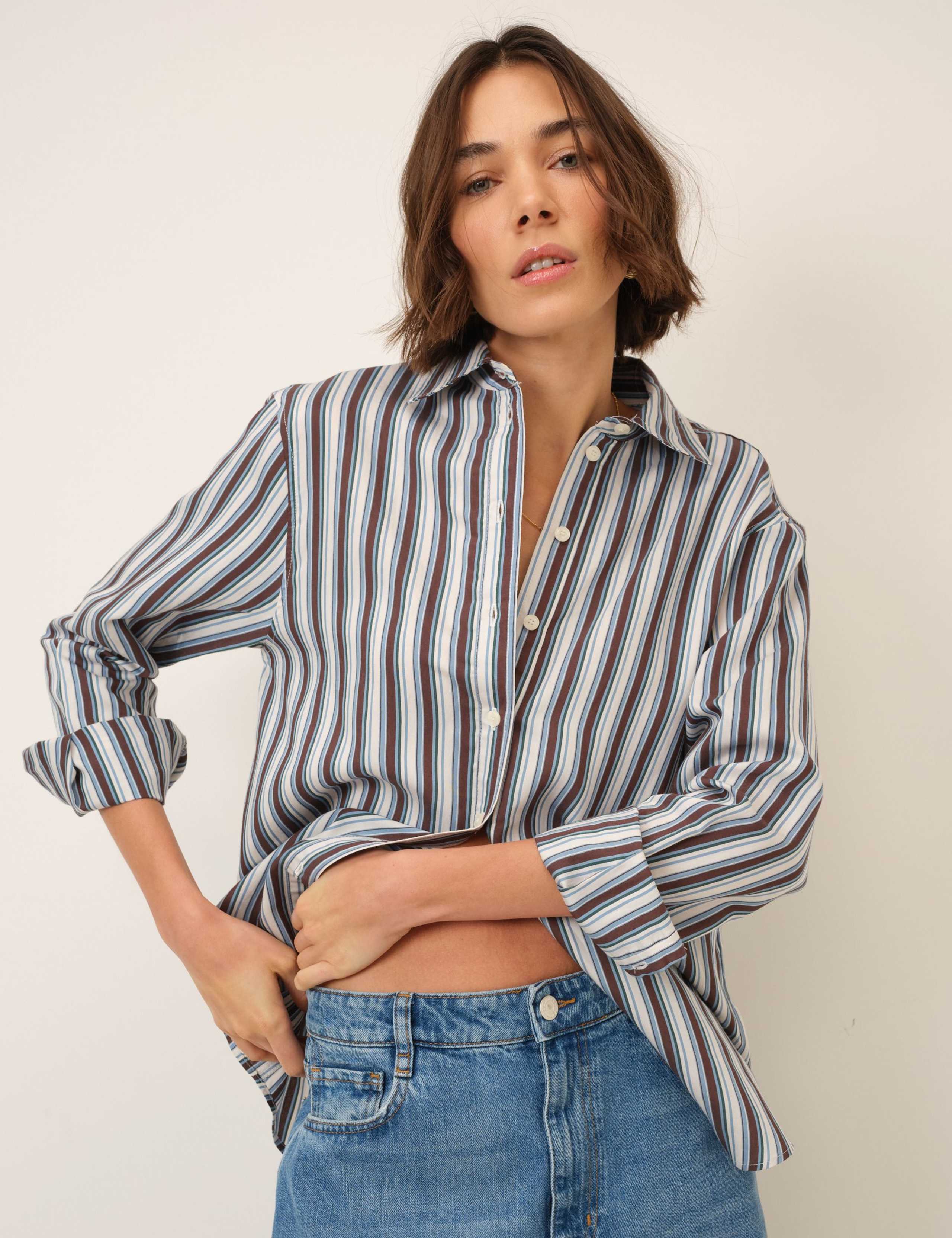 Striped Relaxed Shirt 1 of 5