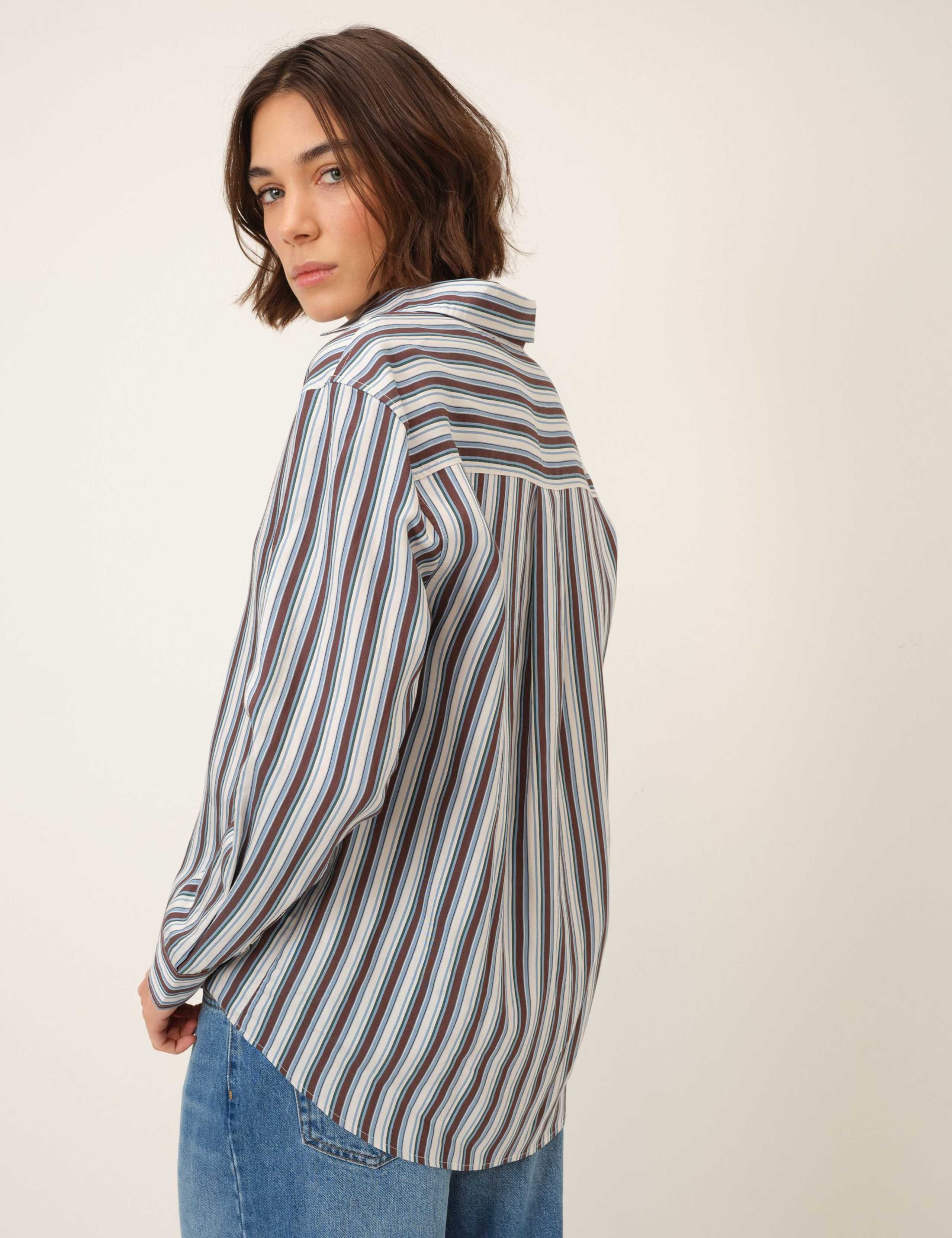 Striped Relaxed Shirt 4 of 5