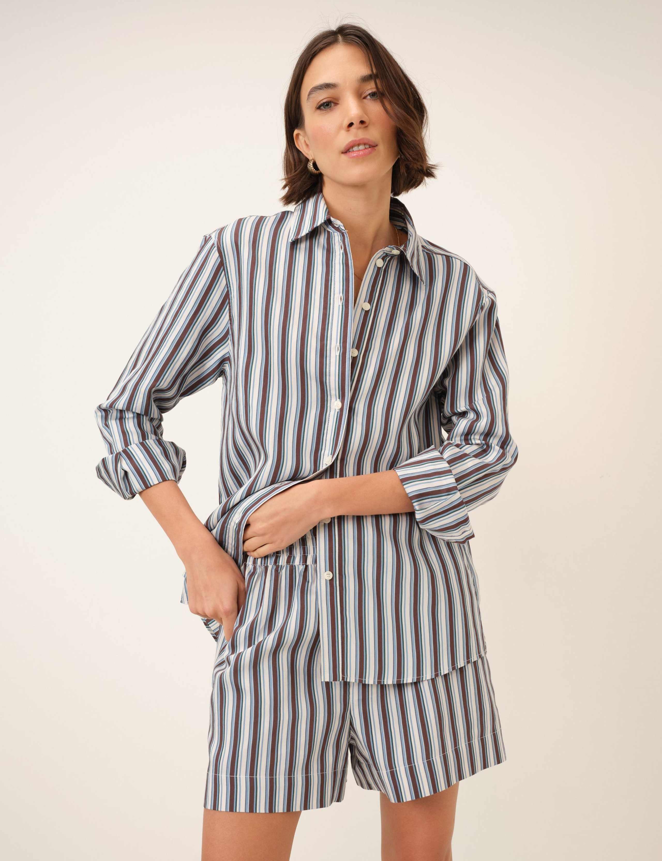 Striped Relaxed Shirt 5 of 5