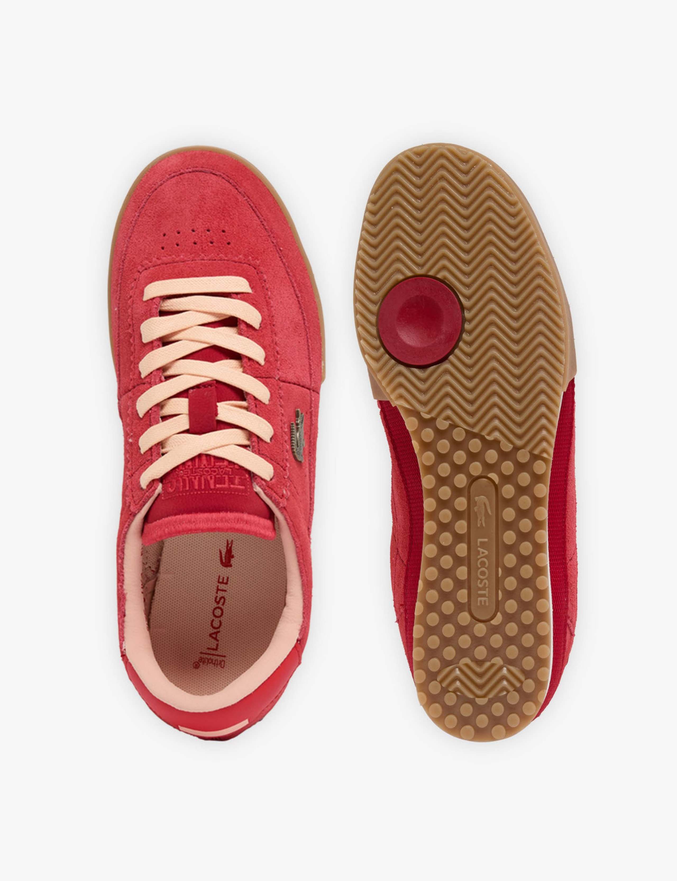 Suede Lace Up Trainers 2 of 6