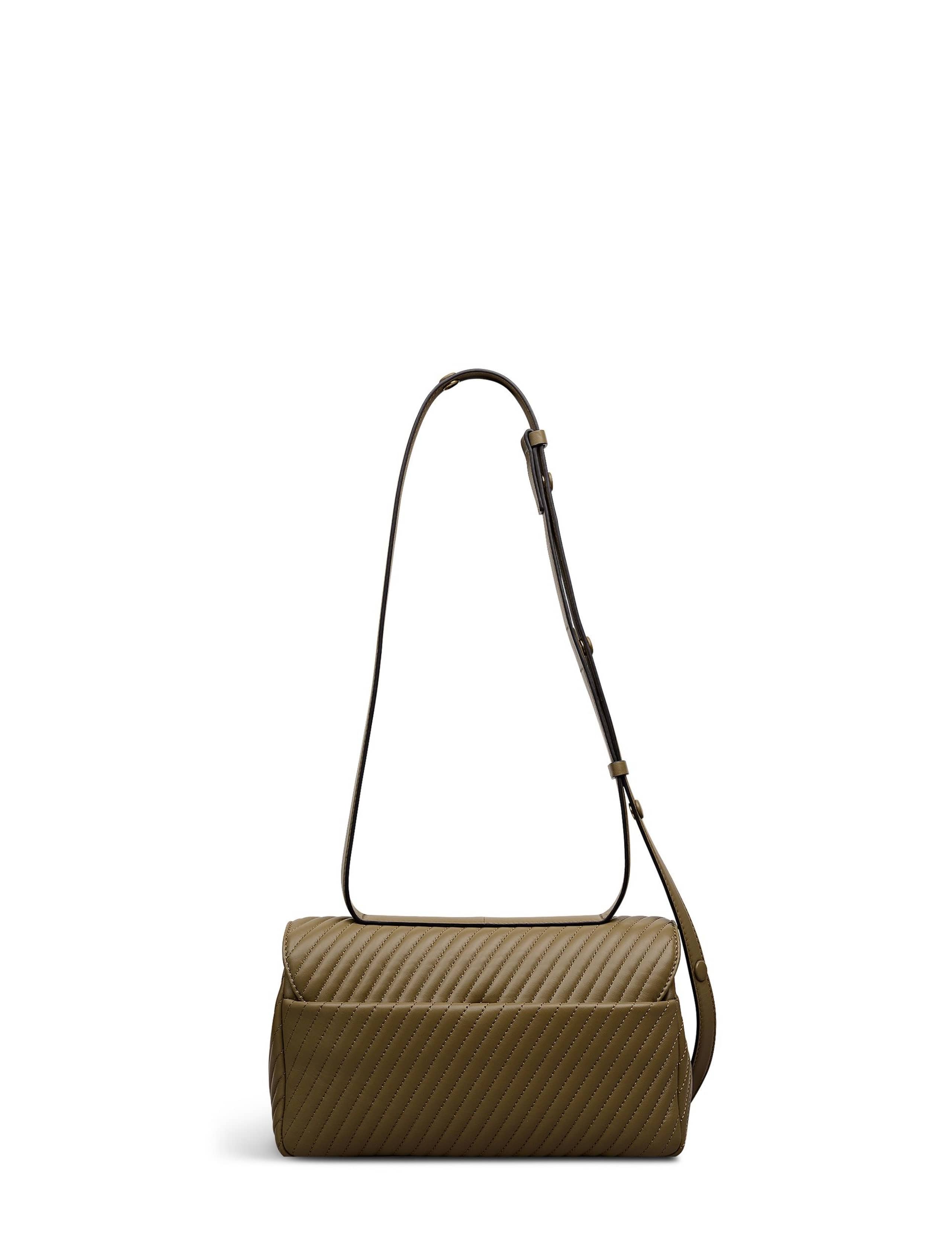 Belsize Leather Quilted Cross Body Bag 4 of 5